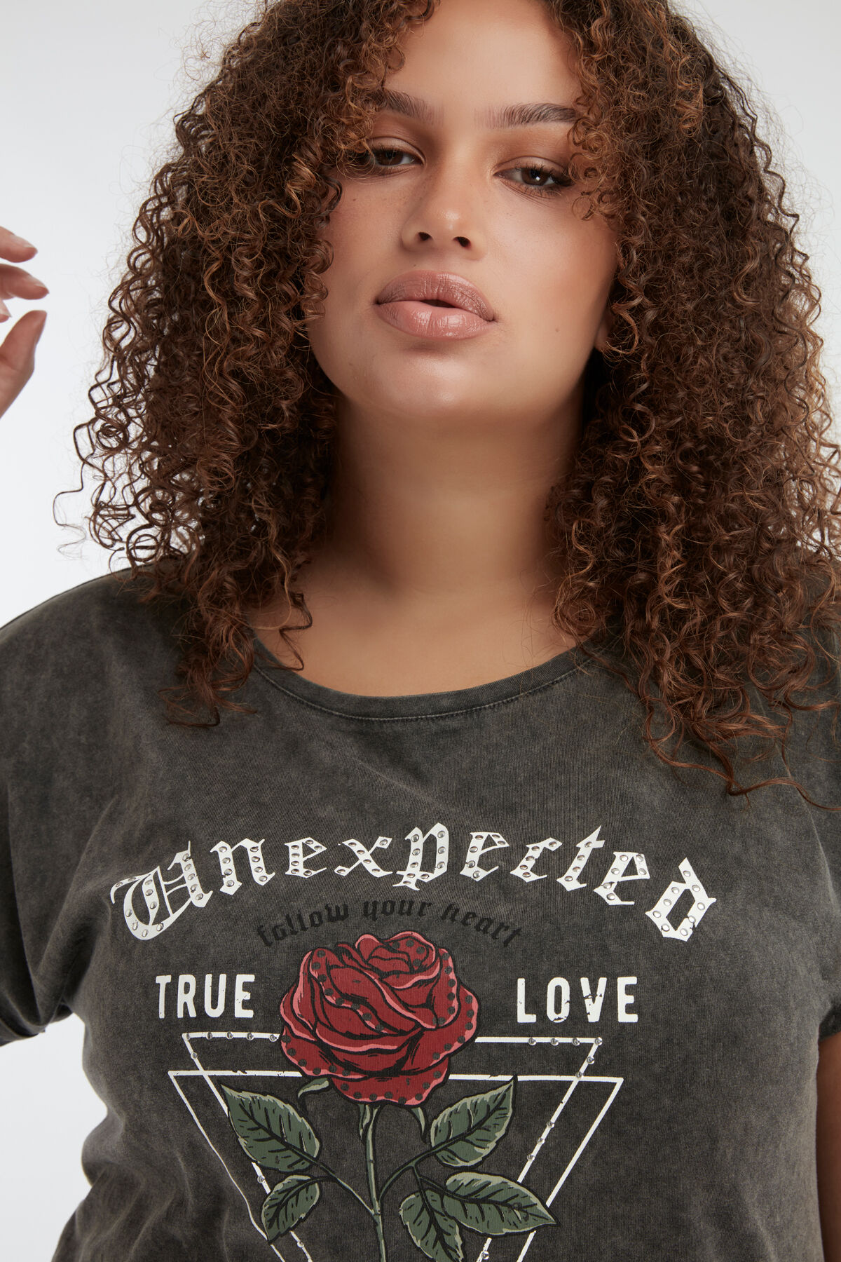 Langes T-Shirt mit Print image number 4