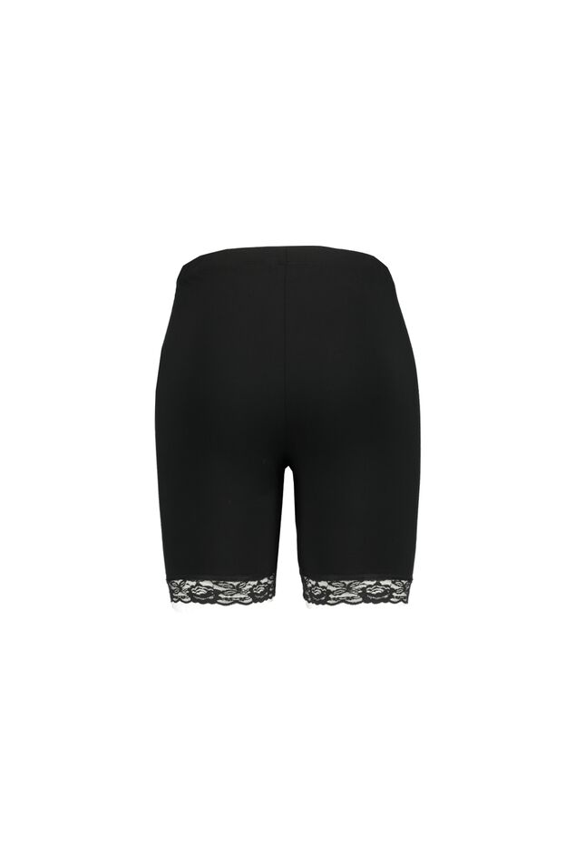 Kurze Leggings mit Spitze image number 2