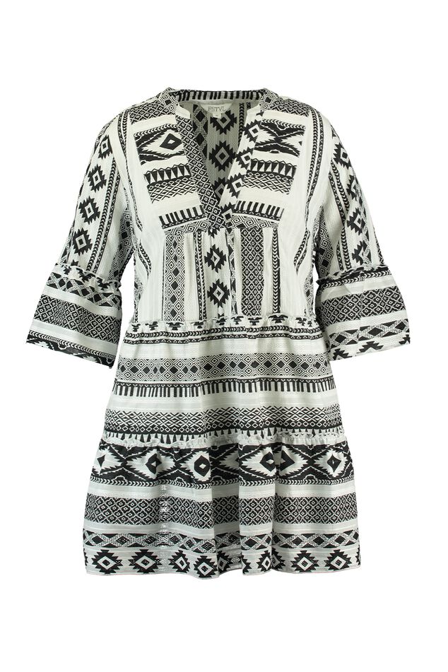 Tunika-Kleid mit Print image number 1