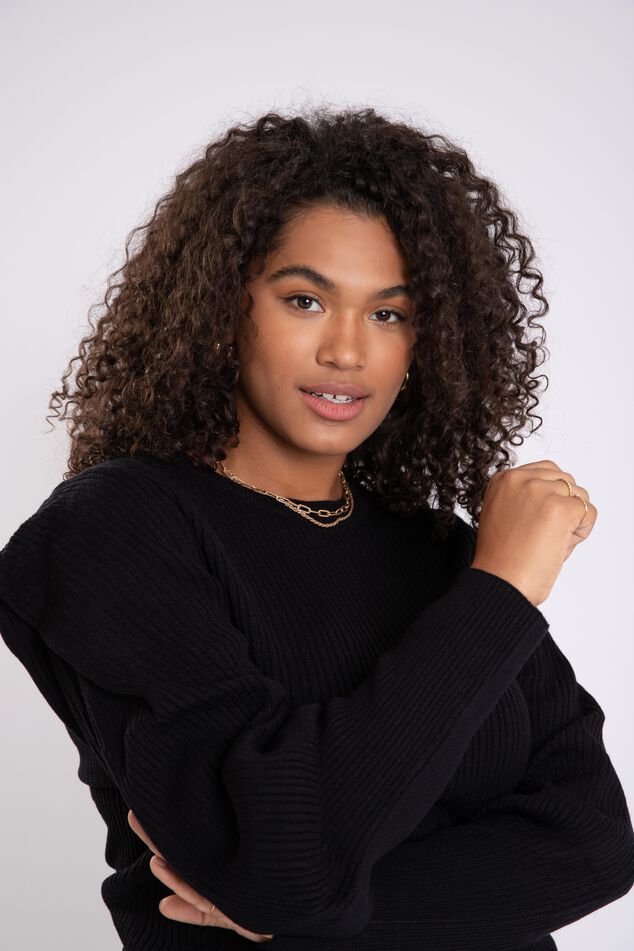 Sweatshirt mit Puffärmeln  image number 5