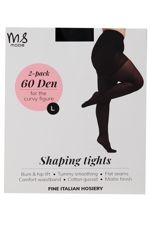 2er-Pack Formende Strumpfhose mit 60 Denier image number 1