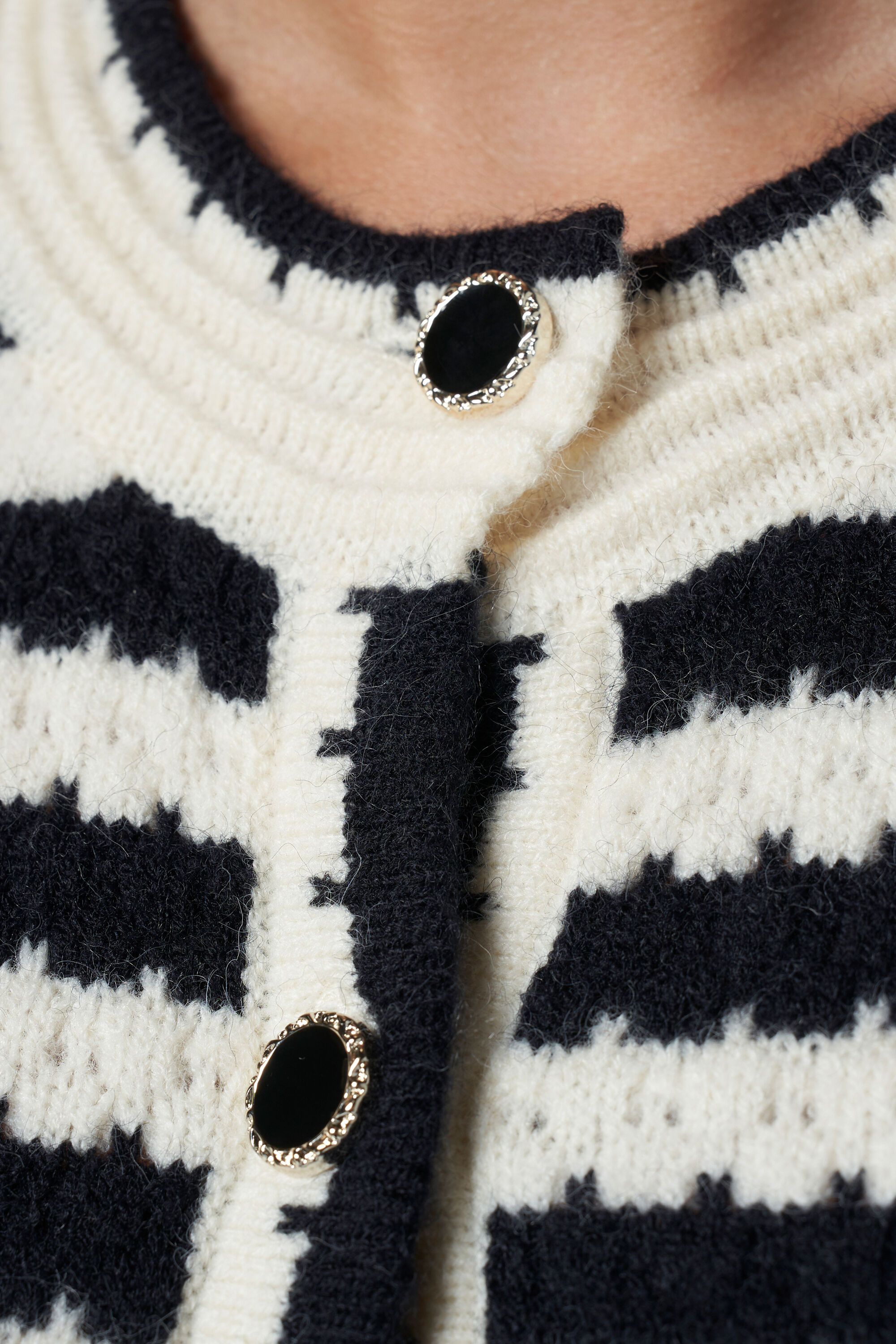 Gestreifter Cardigan image number 4