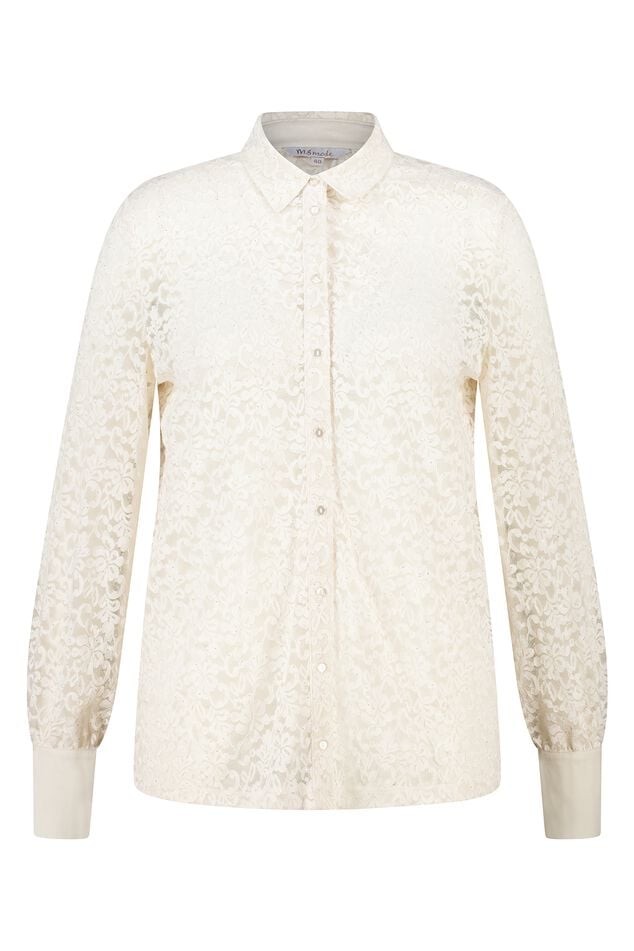 Top mit Spitze und Pailletten image number 1