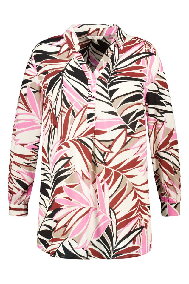 Bluse mit Print image number 1
