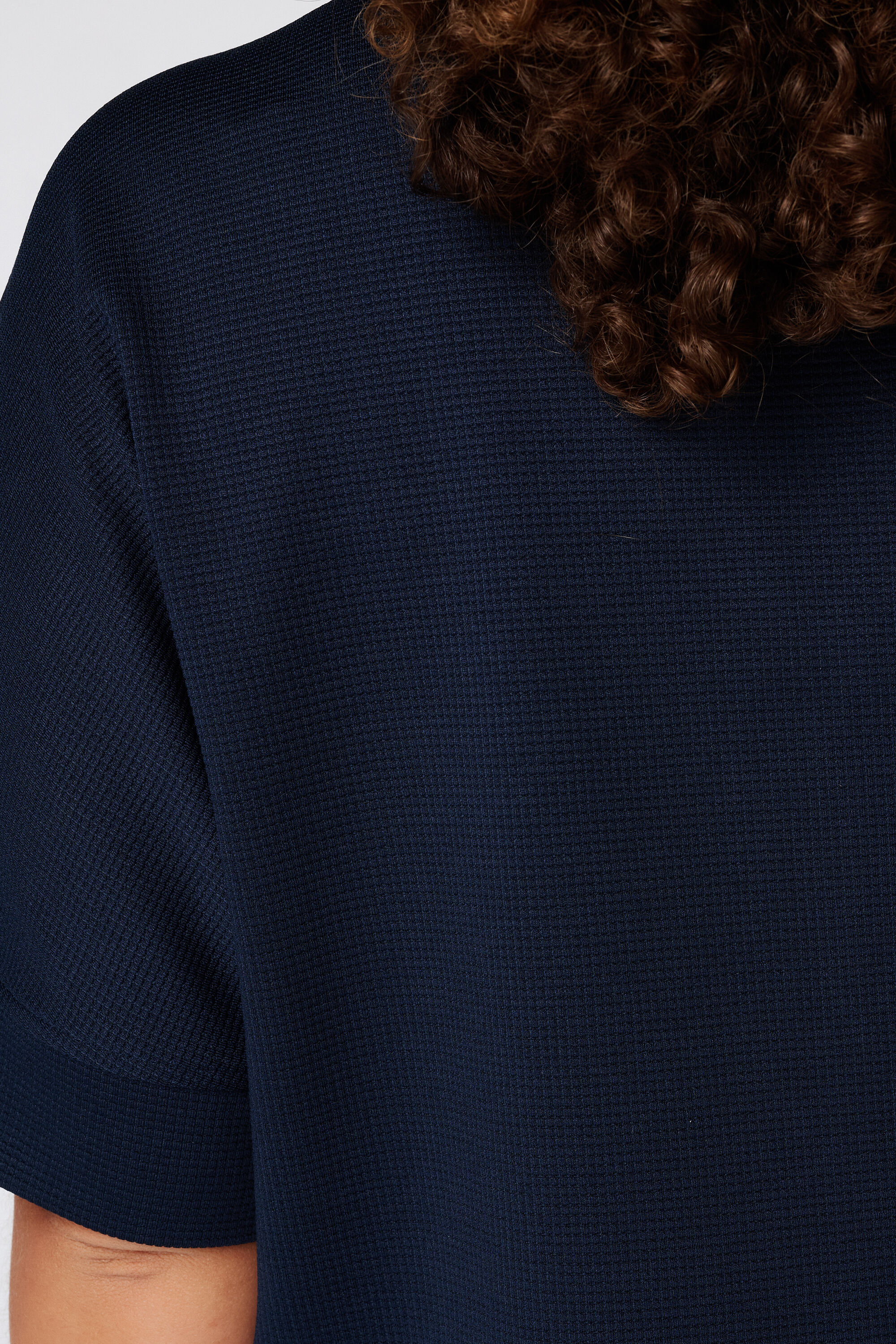 Basic Shirt mit Waffelstruktur image number 6