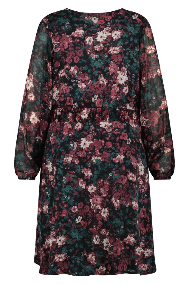 Kleid mit Blumen-Print  image number 3