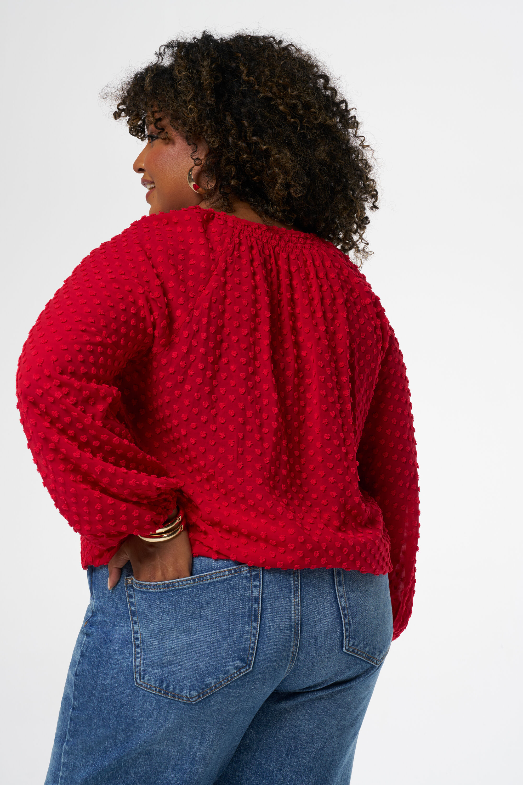 Strukturierte Bluse  image number 3