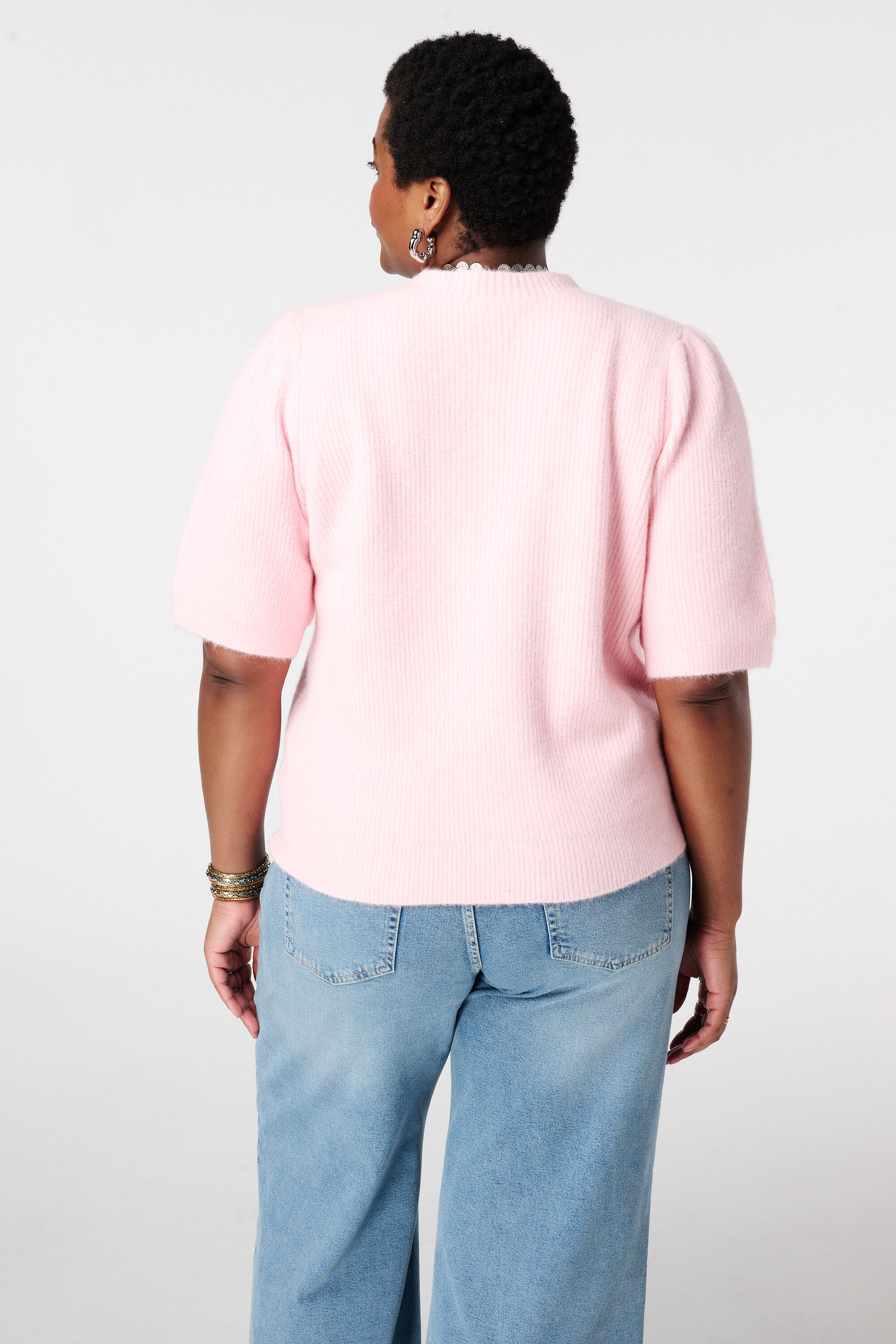 Strickjacke mit kurzen &Auml;rmeln image number 3