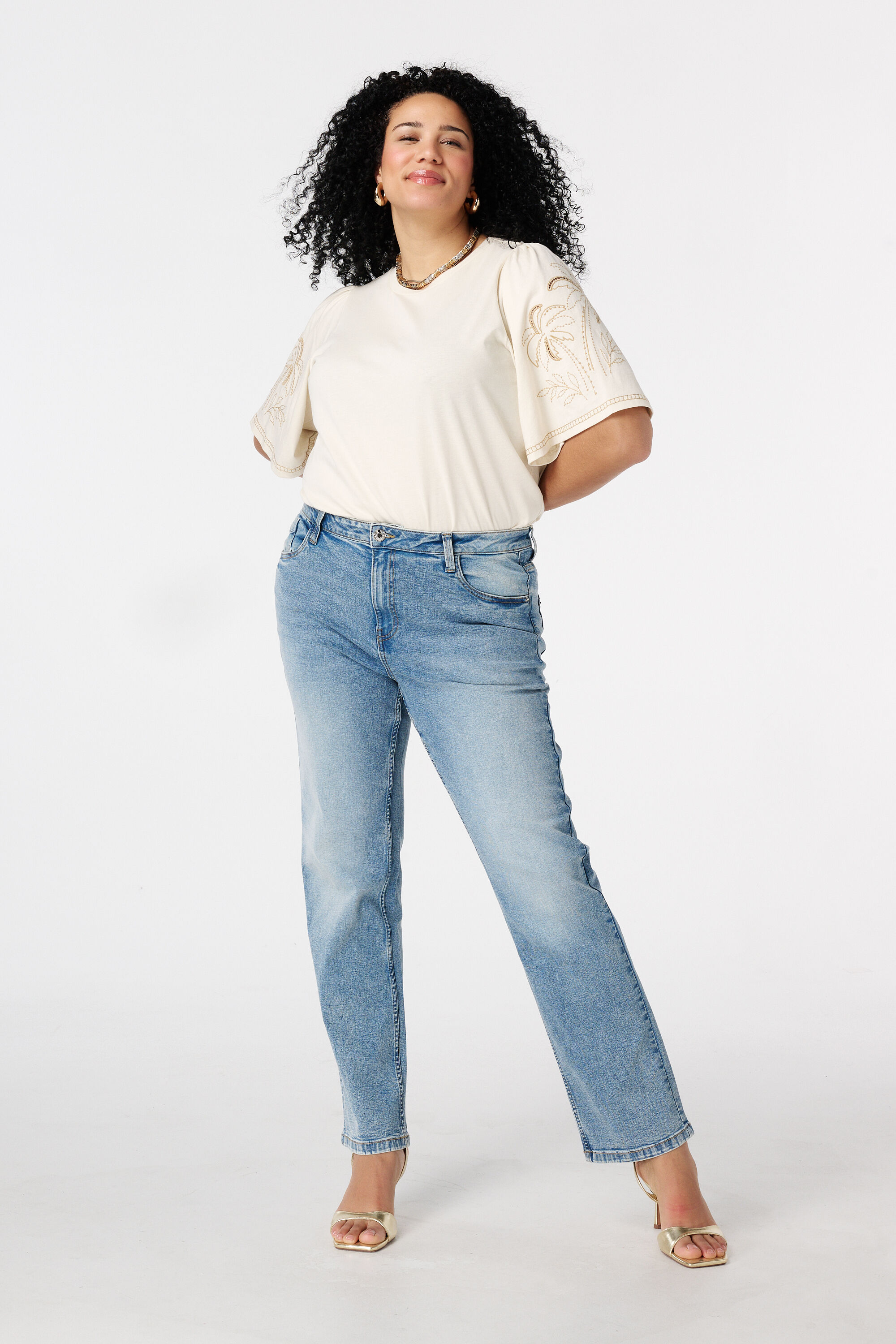 Straight Leg Jeans LILY L&auml;nge 34