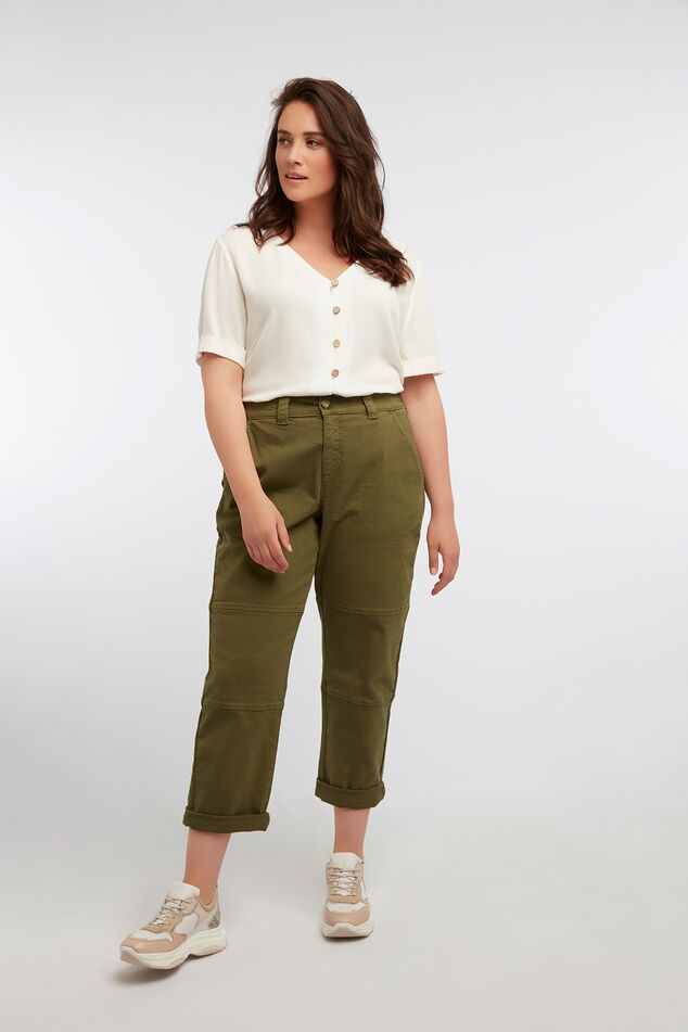 Bluse im Boxy-Design image number 3