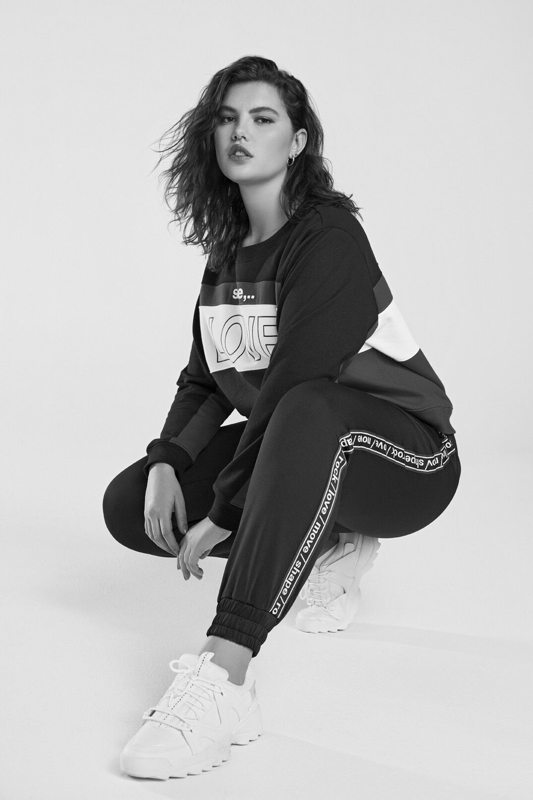 Sweater mit Text-Print image number 4