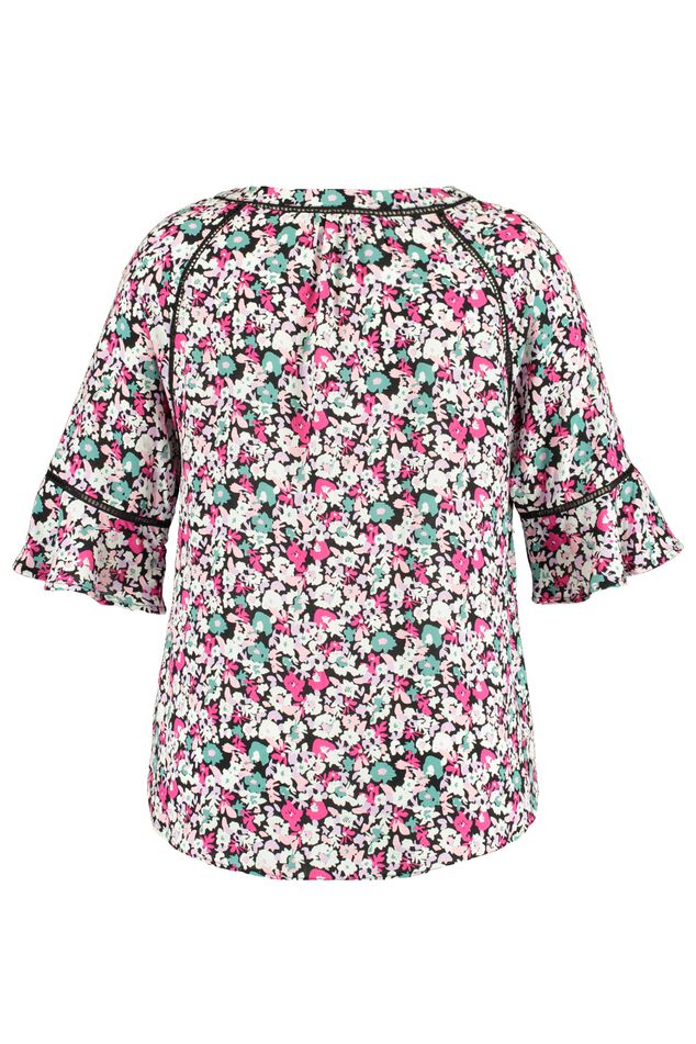 Bluse mit Blumen-Print image number 2