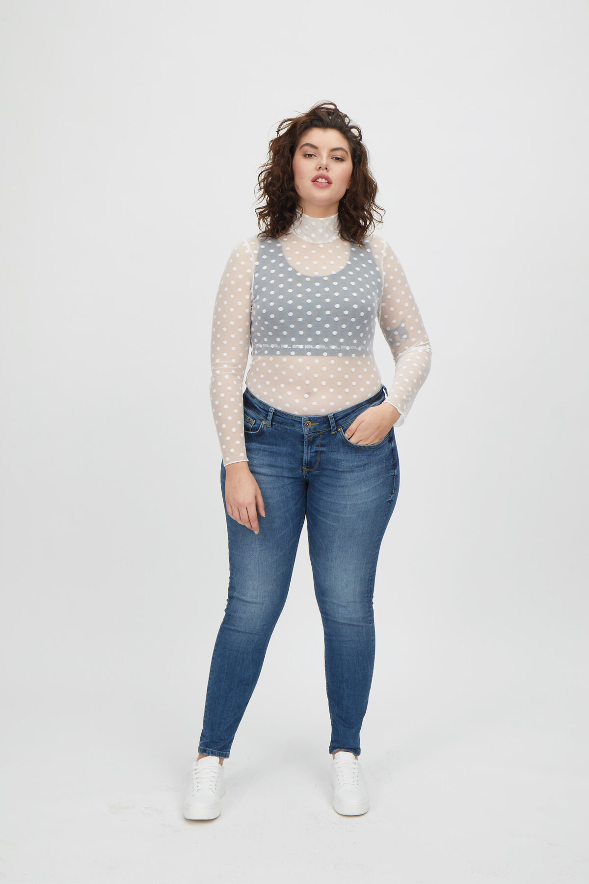 some,... A typ skinny jeans stone image number 3