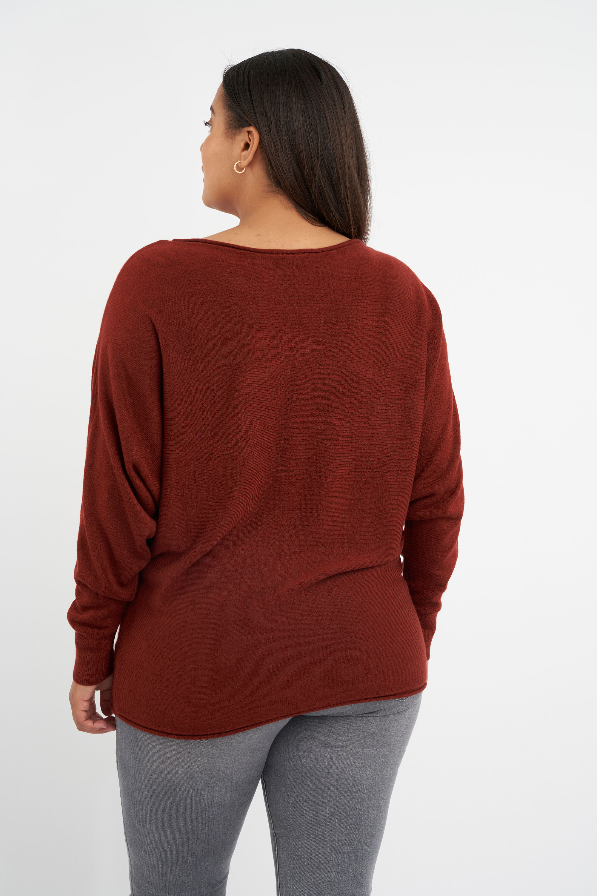 Pullover mit Fledermaus&auml;rmeln image number 4