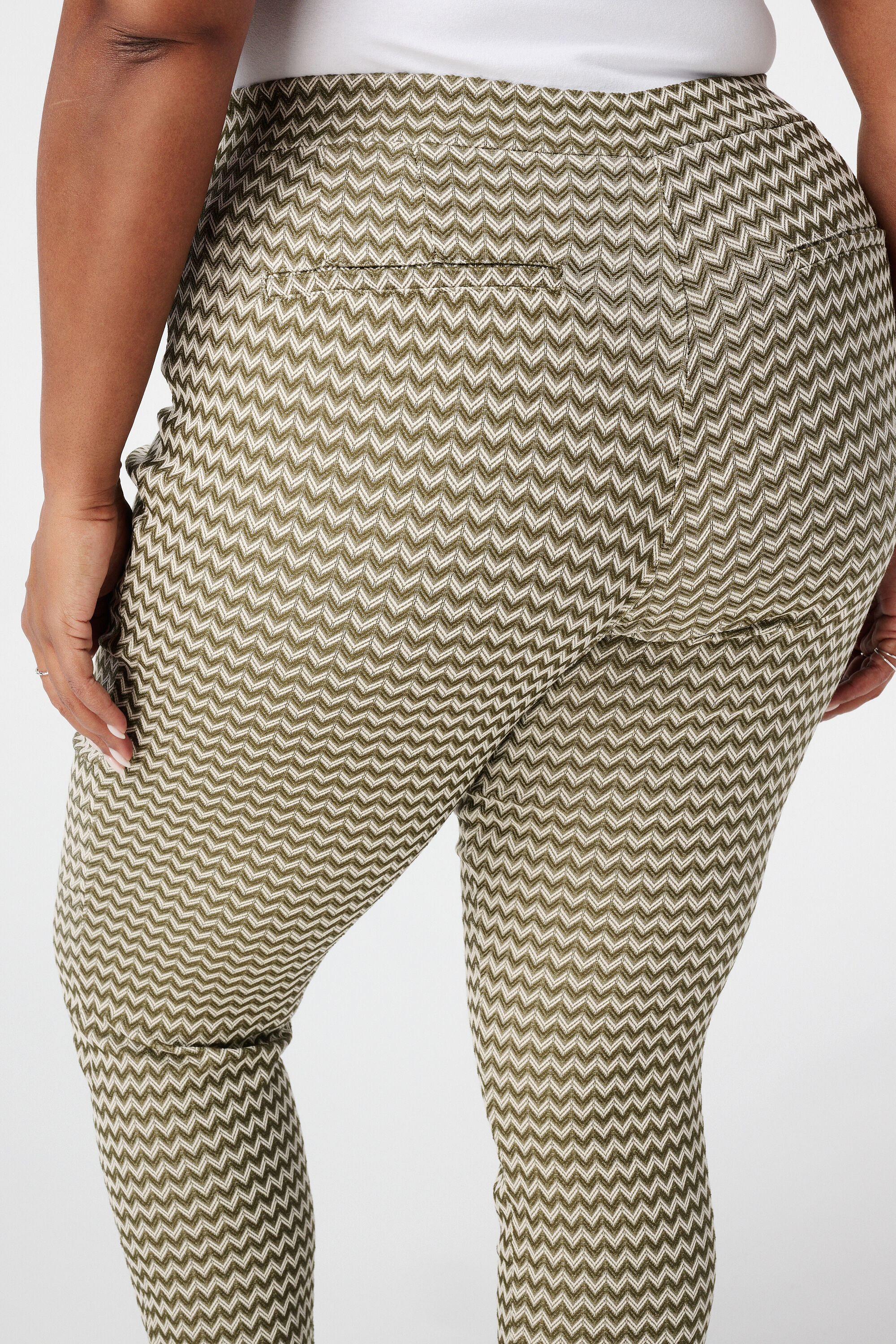 Skinny-Leg-Treggings mit Print image number 4