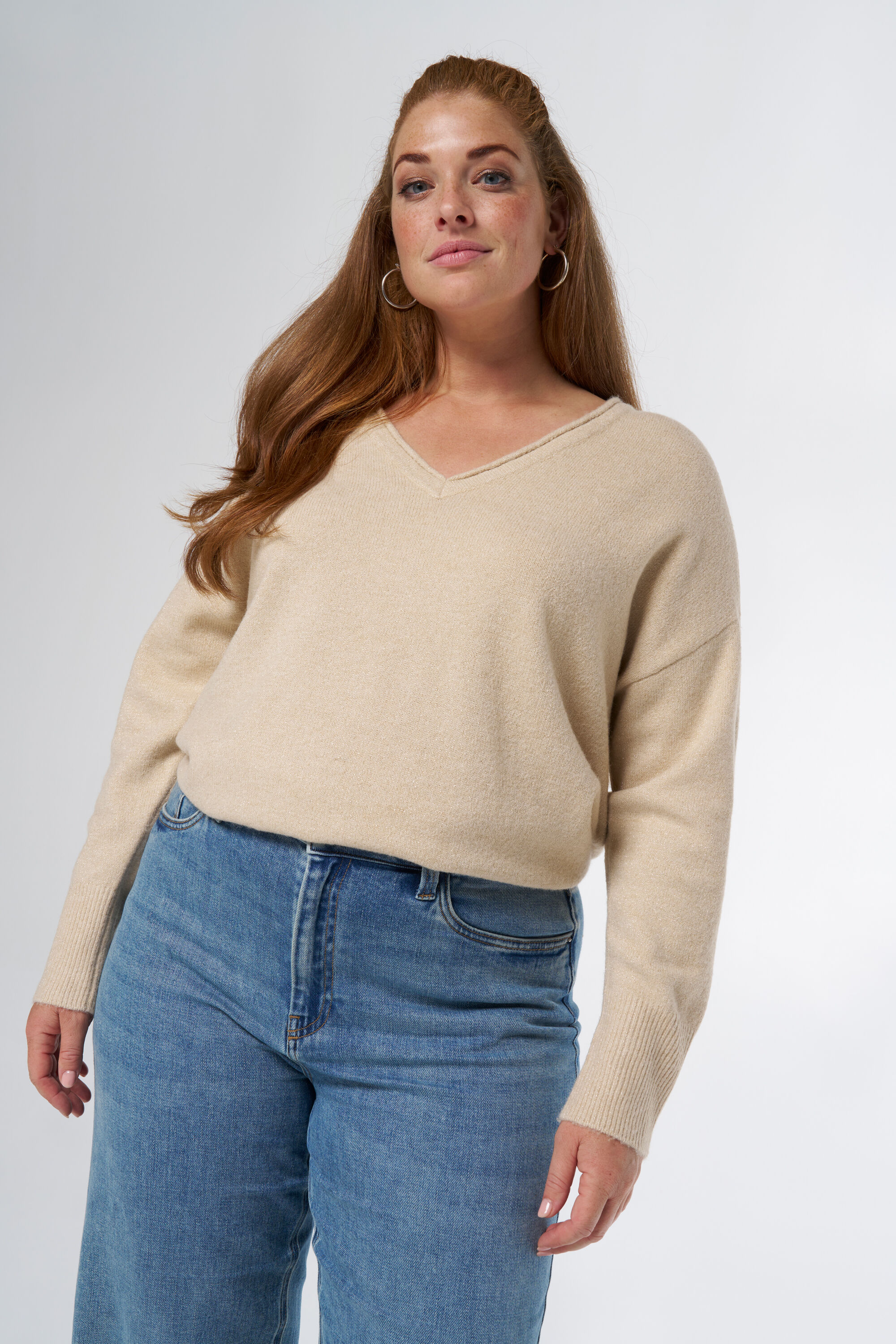 Pullover mit Glitzerdetail image number 0