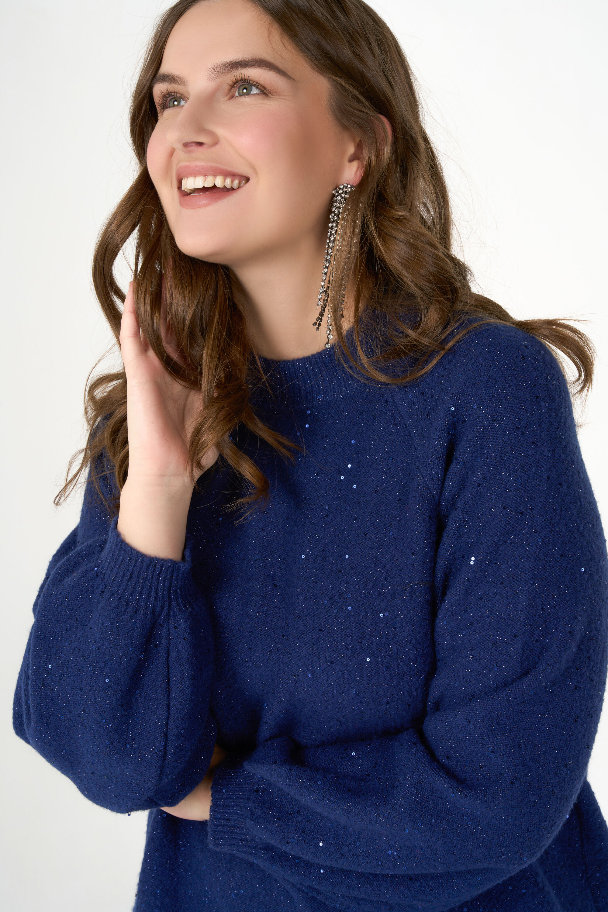 Strickkleid mit glitzernden Akzenten image number 5