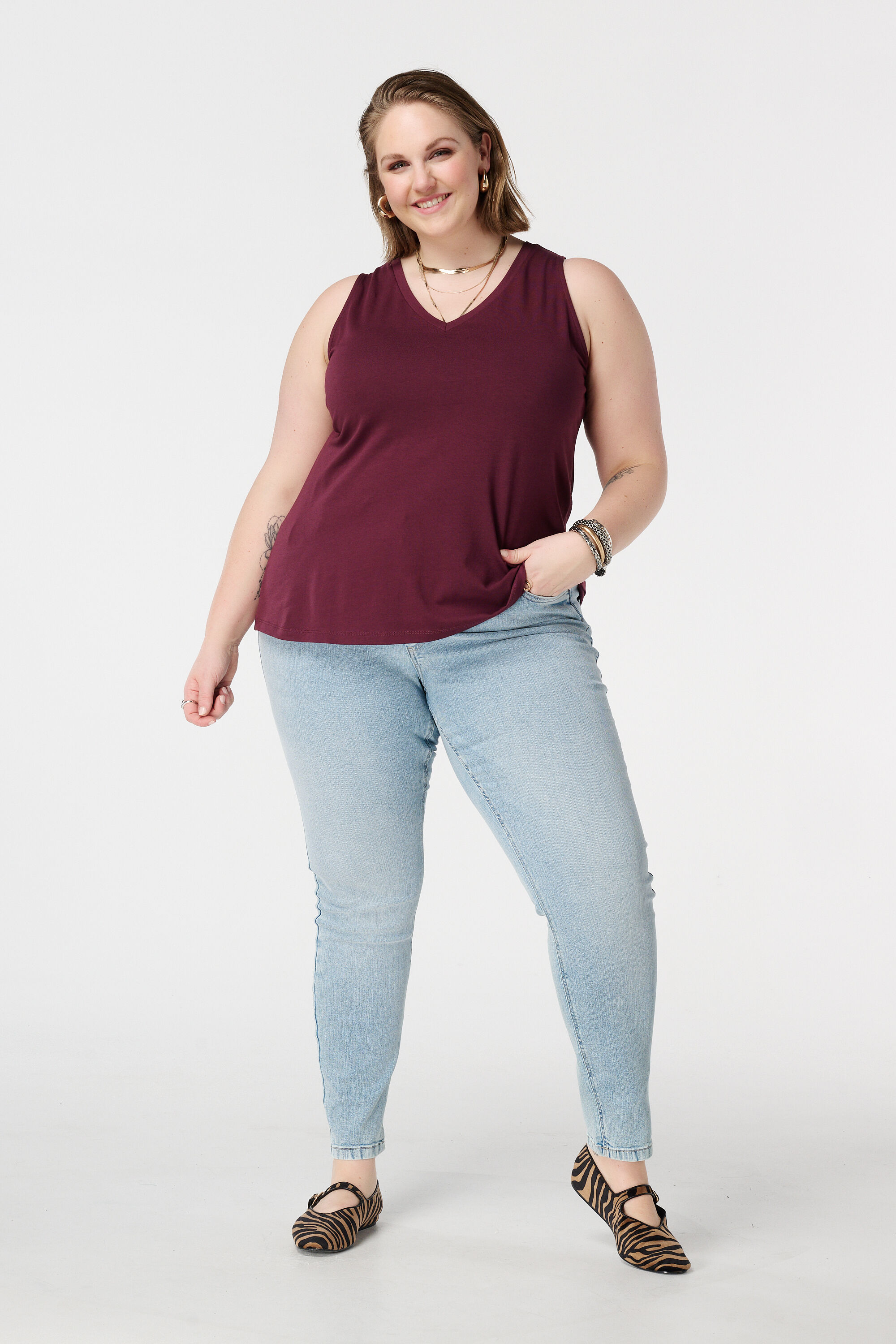 Singlet mit V Ausschnitt image number 5