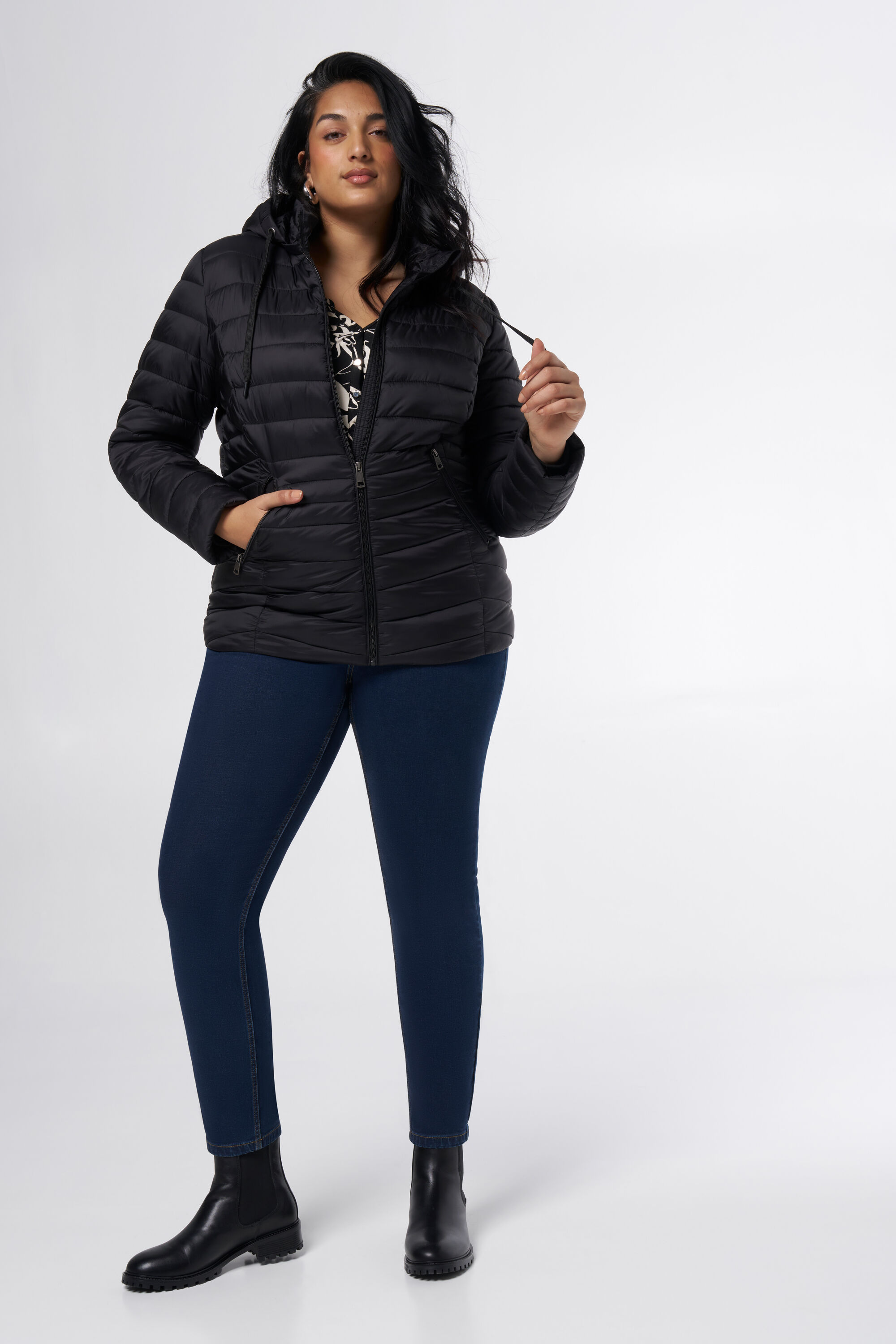 Steppjacke mit Kapuze  image number 5