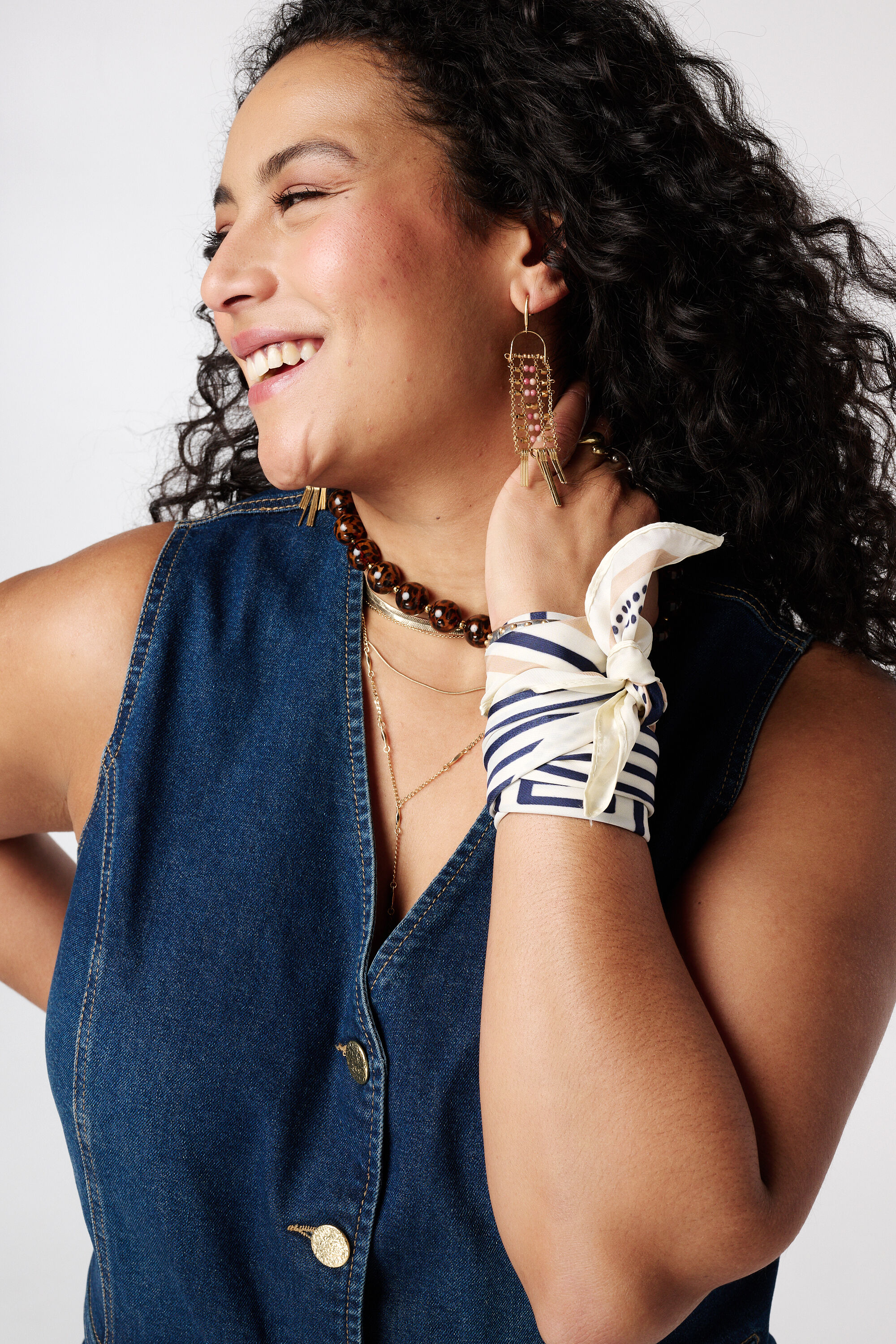 Schal mit Print image number 2