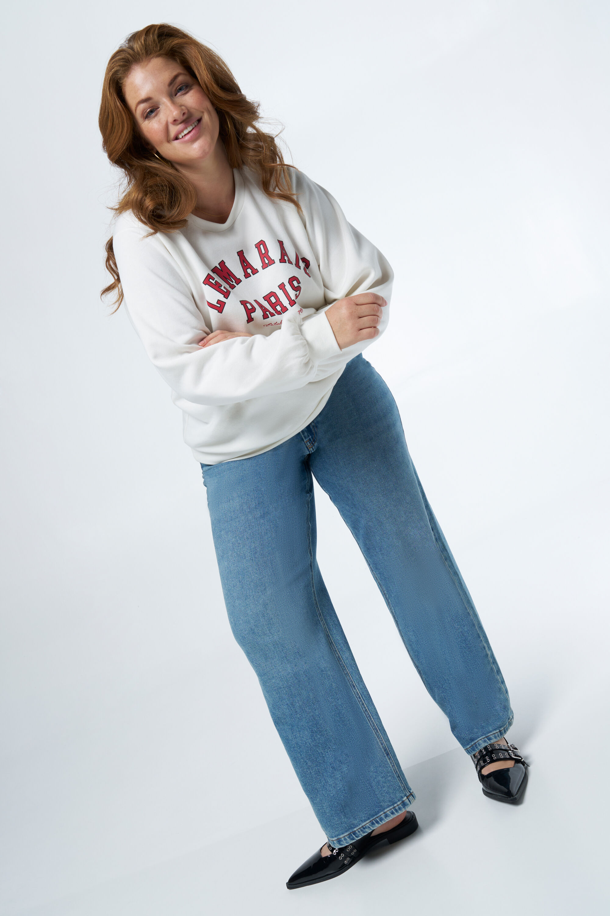 Pullover mit Text-Print image number 5