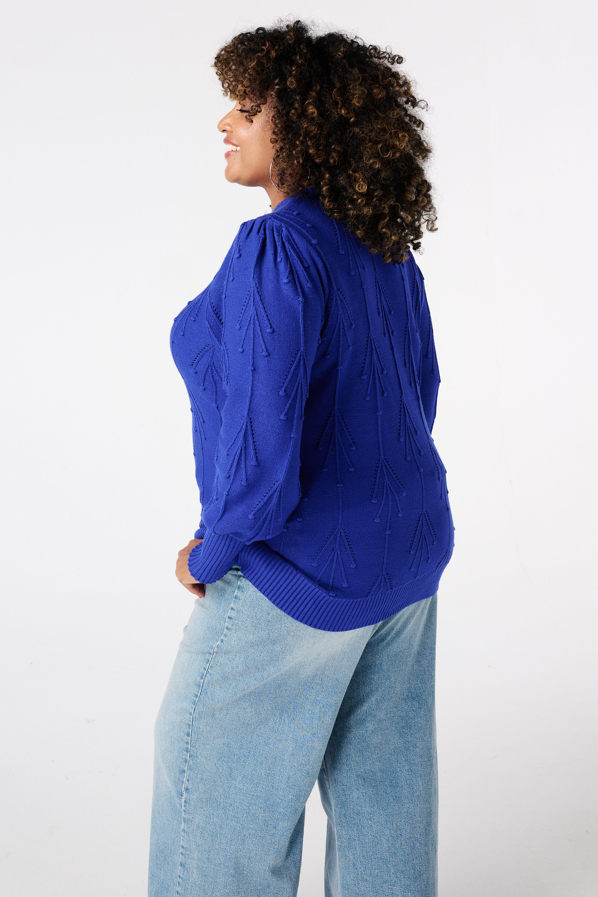 Pullover mit gesticktem Aufdruck image number 3