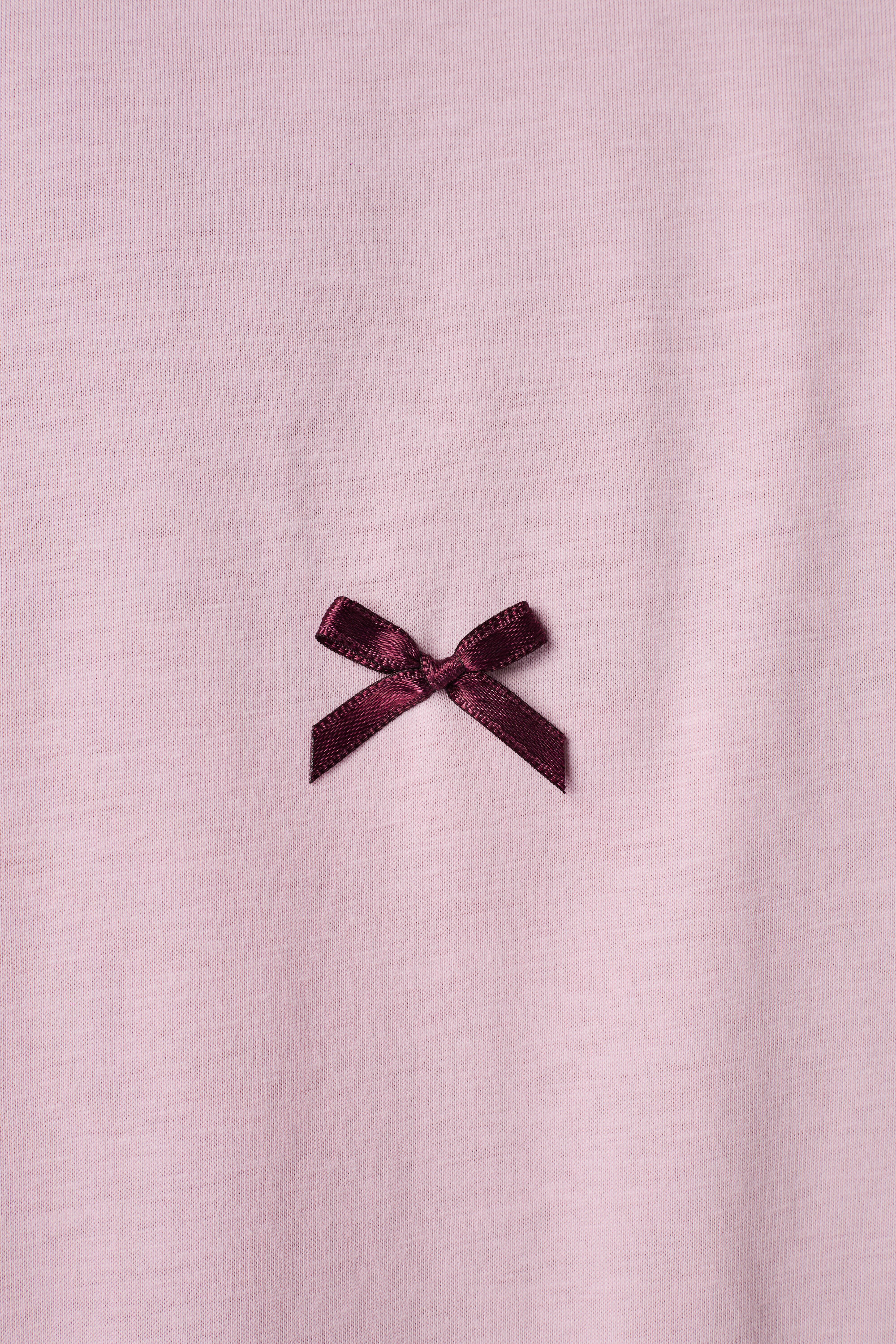 T Shirt mit Satinschleifen image number 6