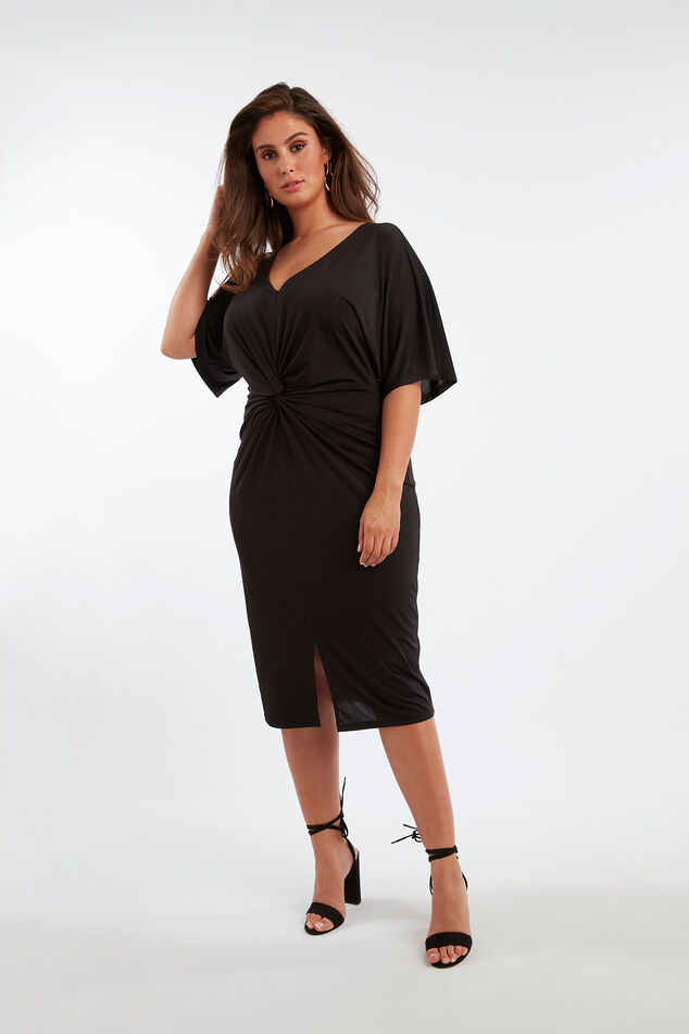 Kleid mit V-Ausschnitt image number 3