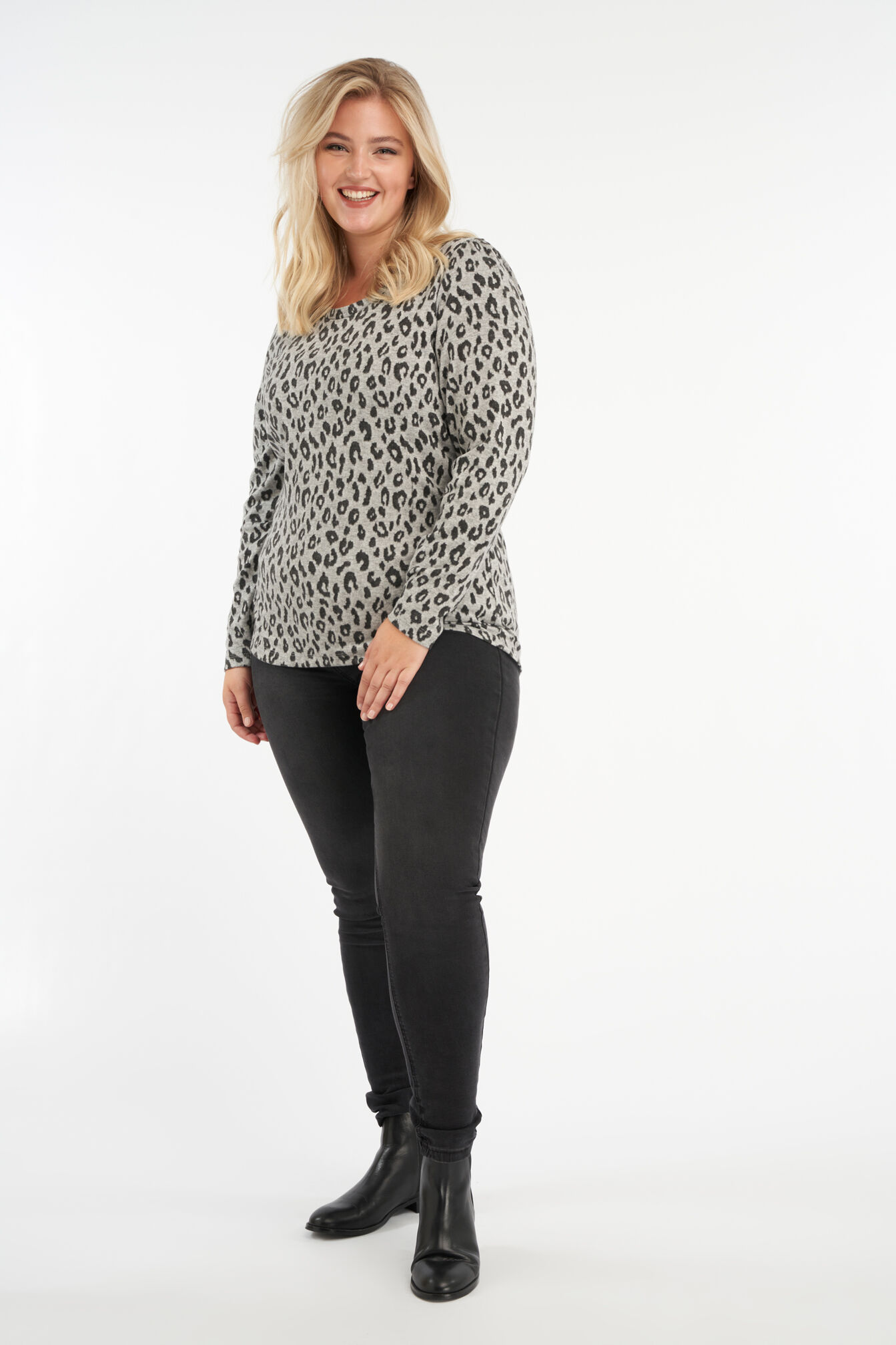 Top mit Leoparden-Print image number 5