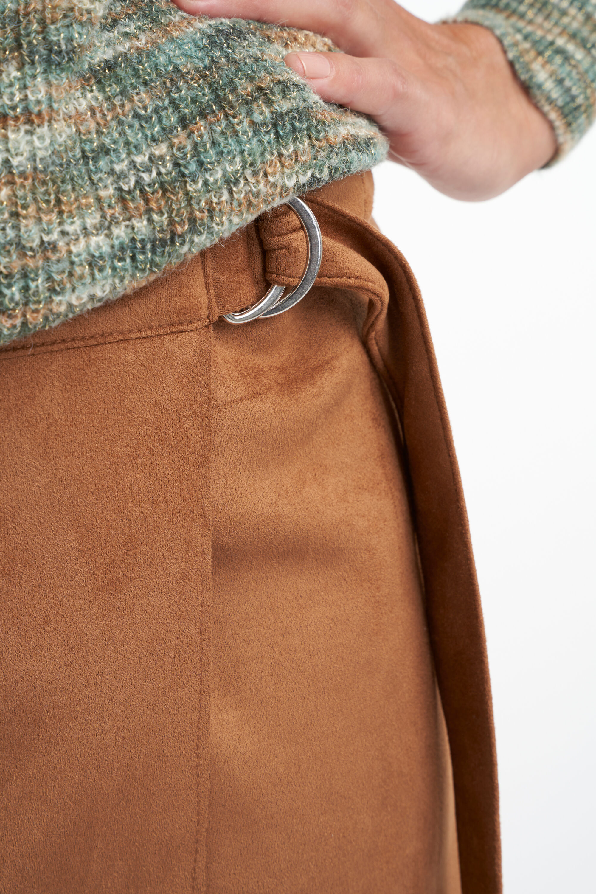 &Uuml;berrock aus Wildlederimitat image number 5