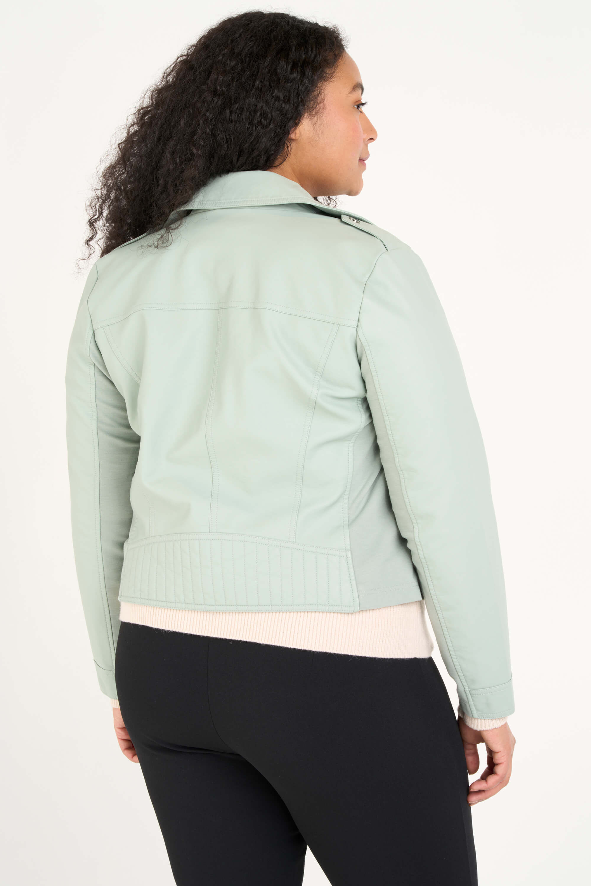 Biker-Jacke aus Kunstleder image number 3