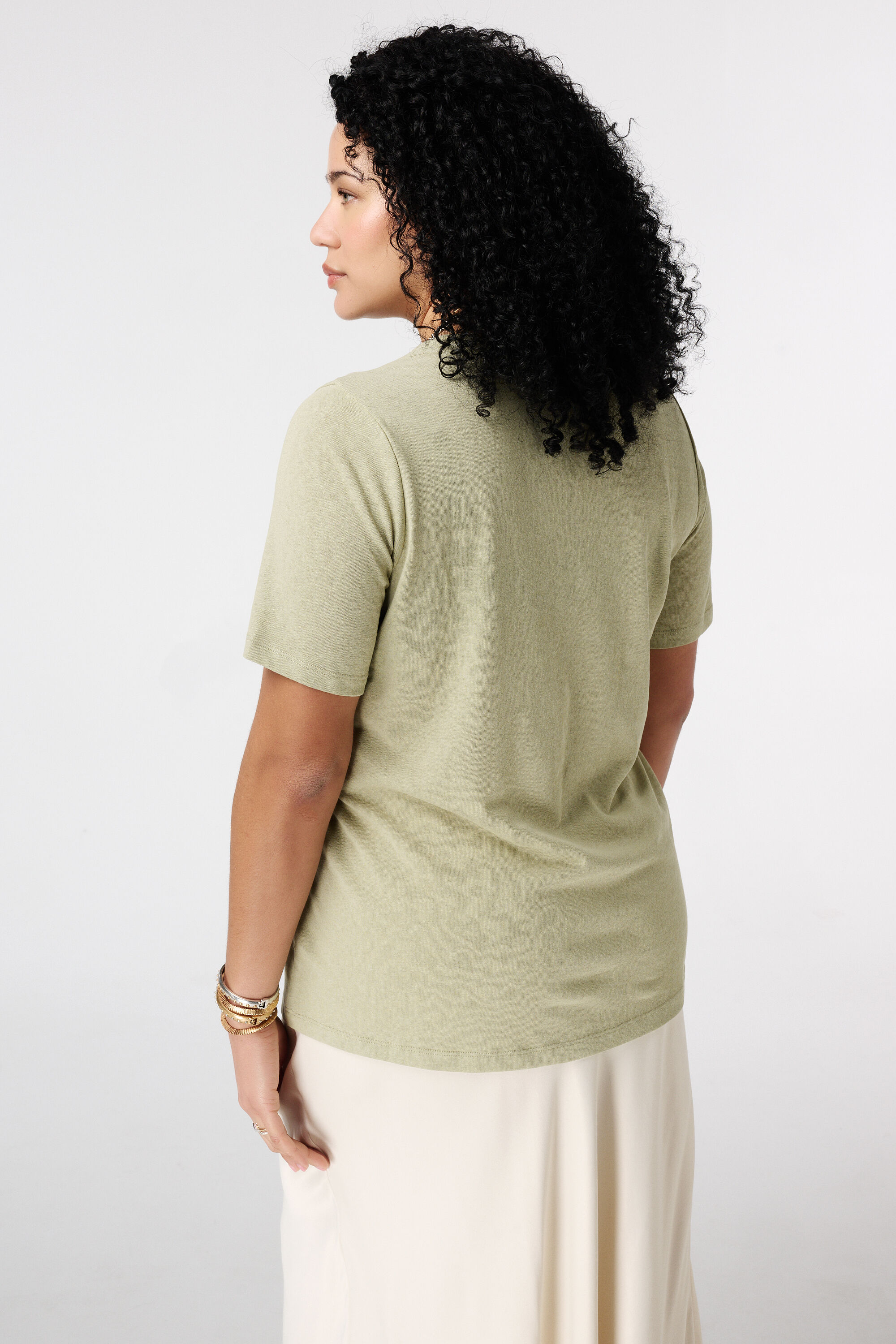 T-Shirt mit 3D-Herzen image number 3