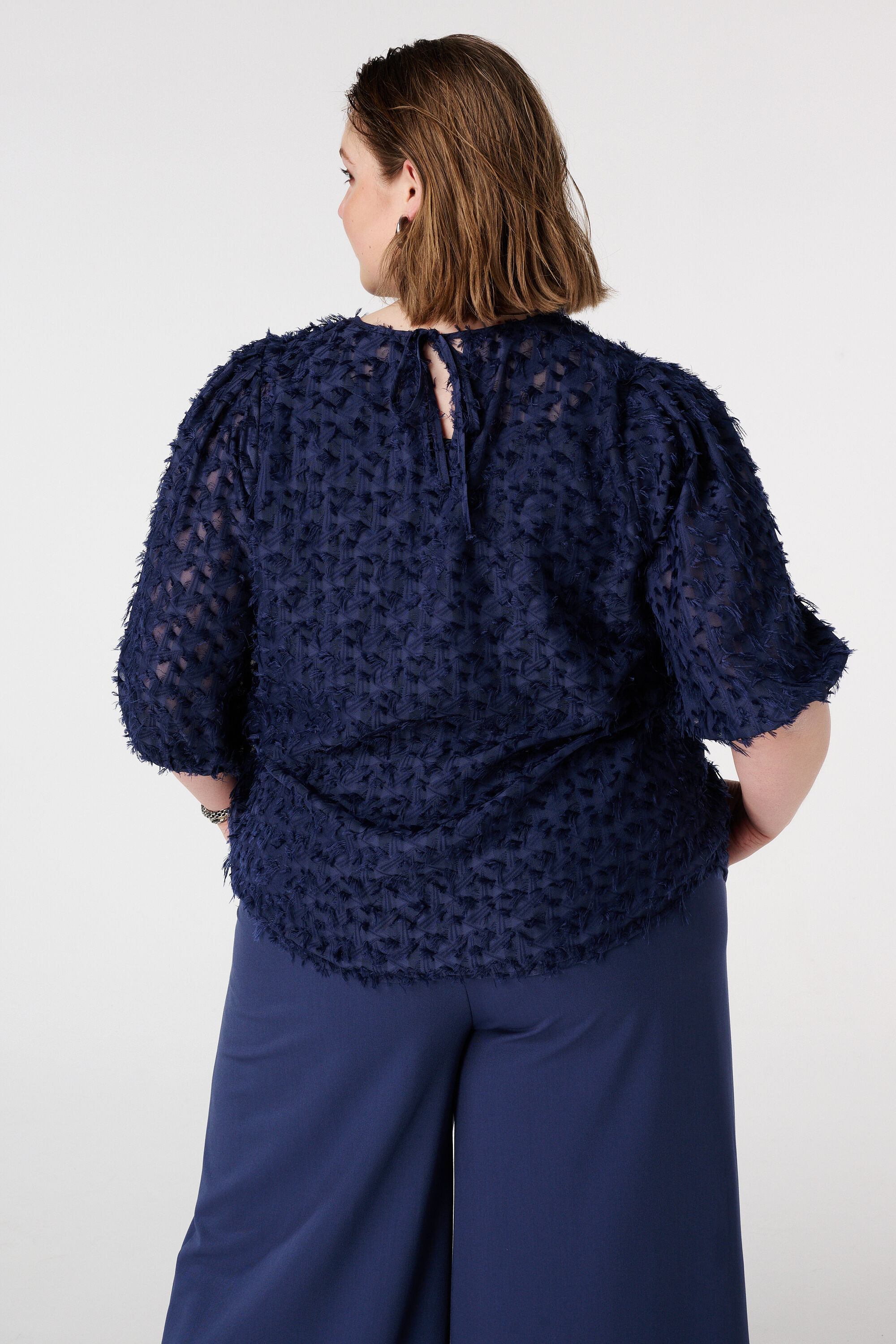 Strukturierte Bluse image number 3