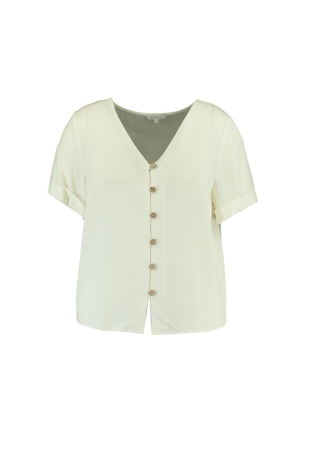 Bluse im Boxy-Design image number 1