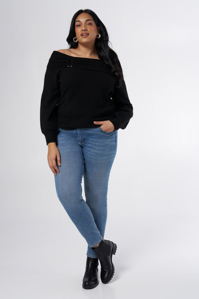 Slim-Leg-Jeans IRIS mit Stretch image number 0