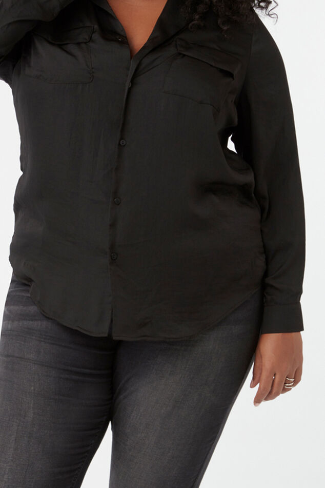 Satin-Bluse image number 5