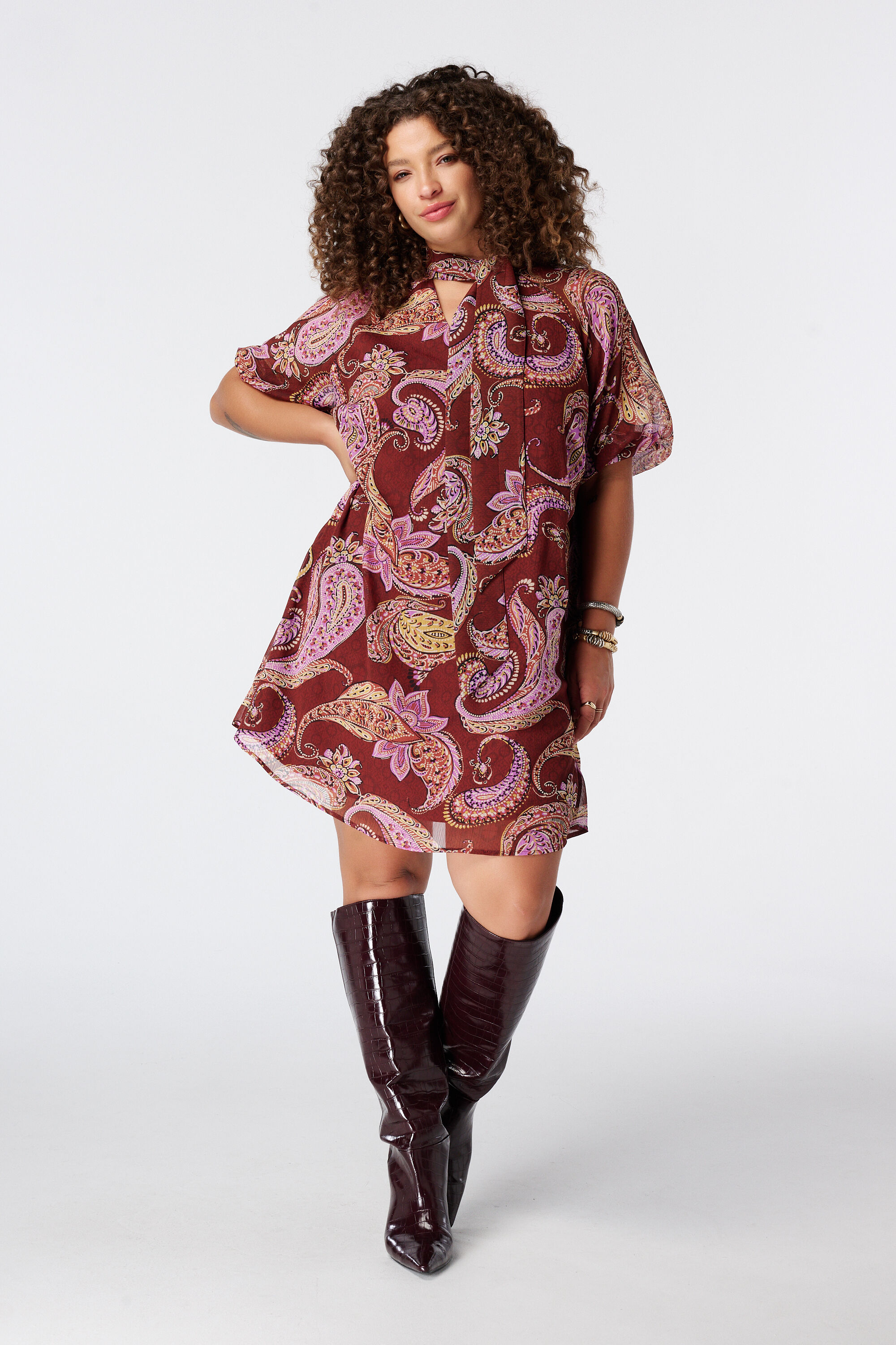 Kleid mit Paisleymuster