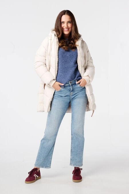 Jacke mit Gürtel Jacke mit Gürtel