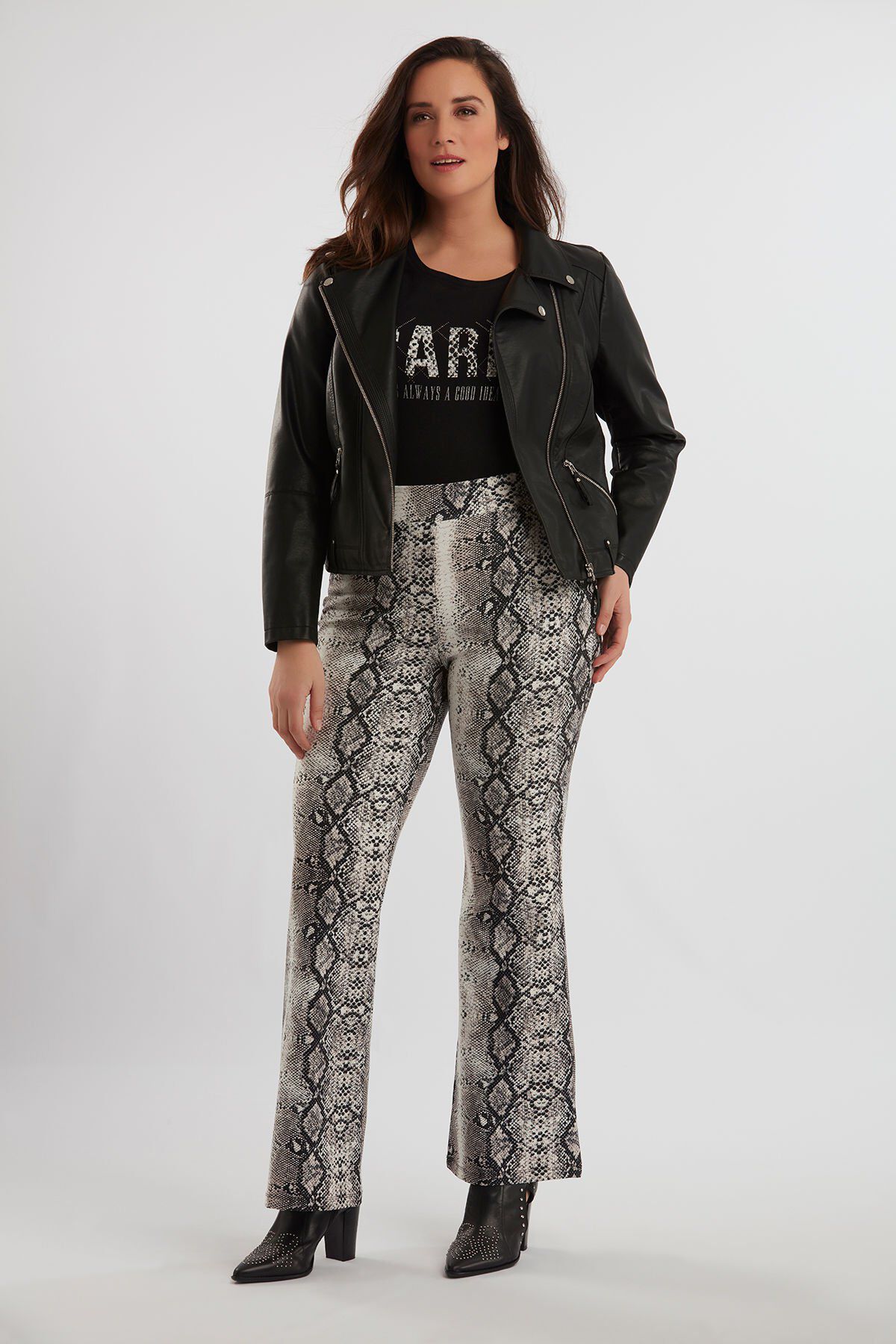 Hose mit Schlangen-Print image number 7