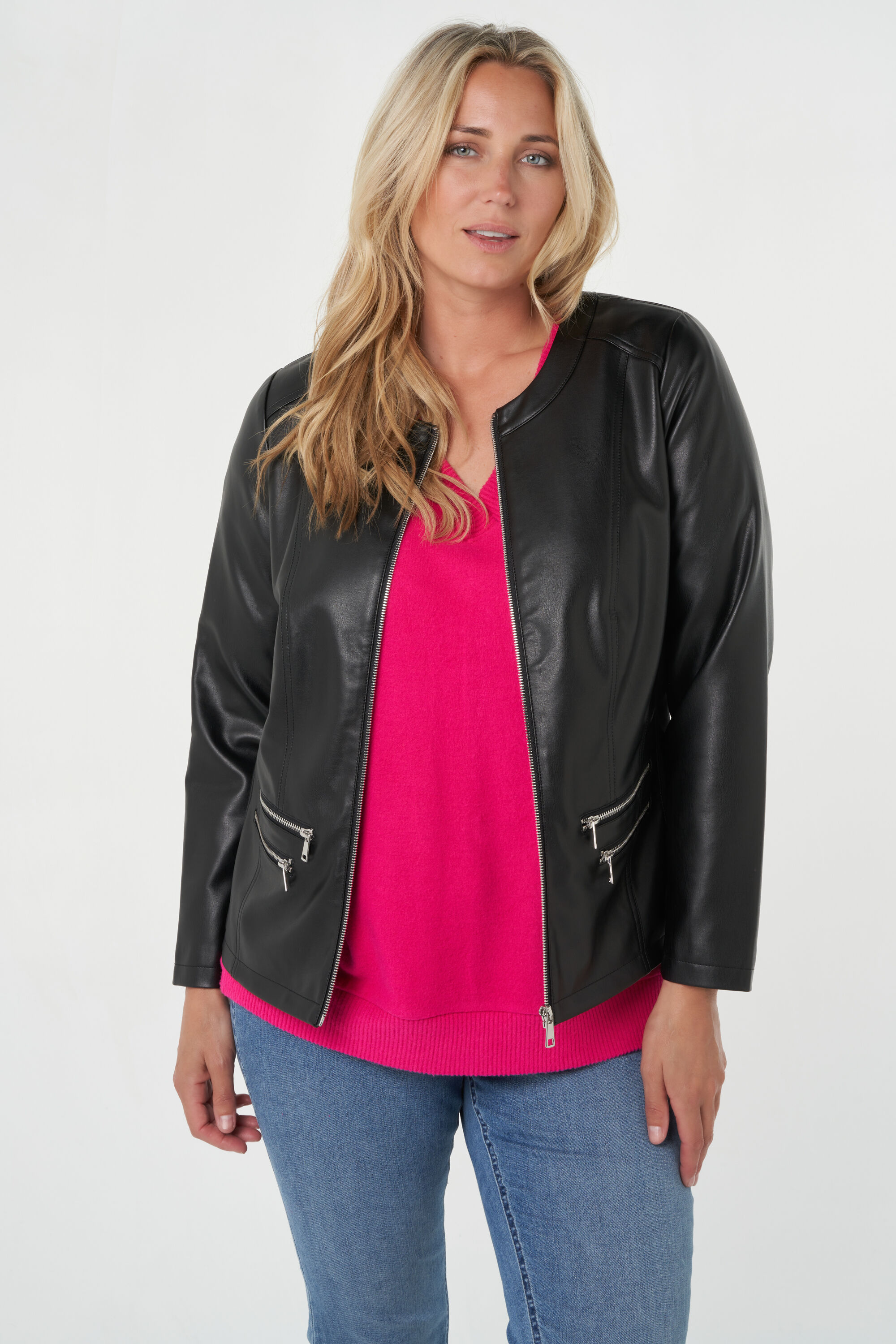 Kunstleder-Jacke image number 5