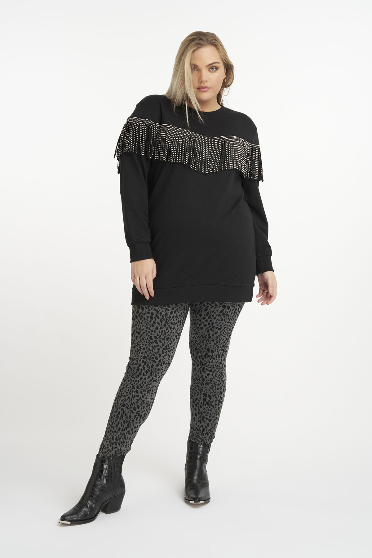 Treggings mit trendigem Motiv image number 5