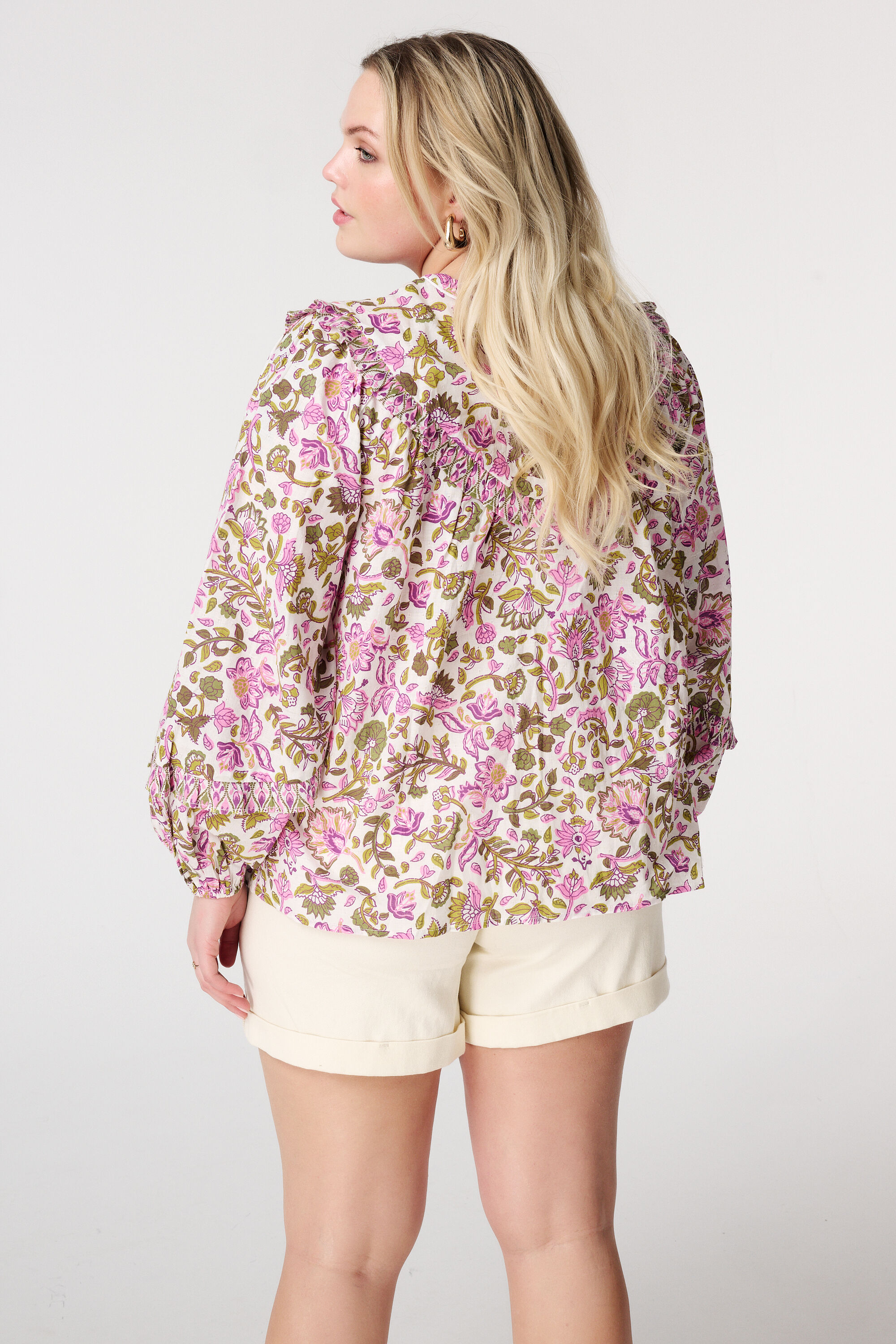 Bluse mit R&uuml;schendetail image number 3