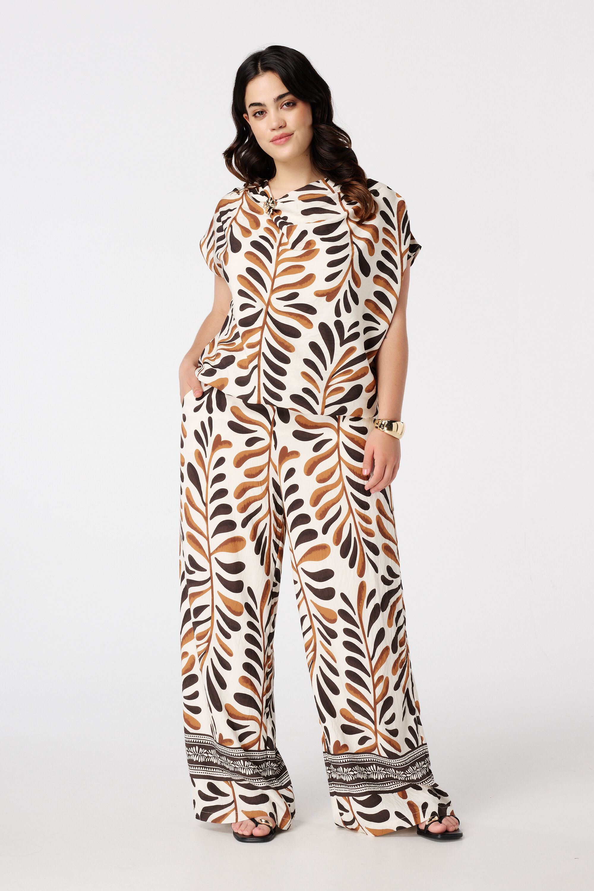 Bluse mit Druck image number 5