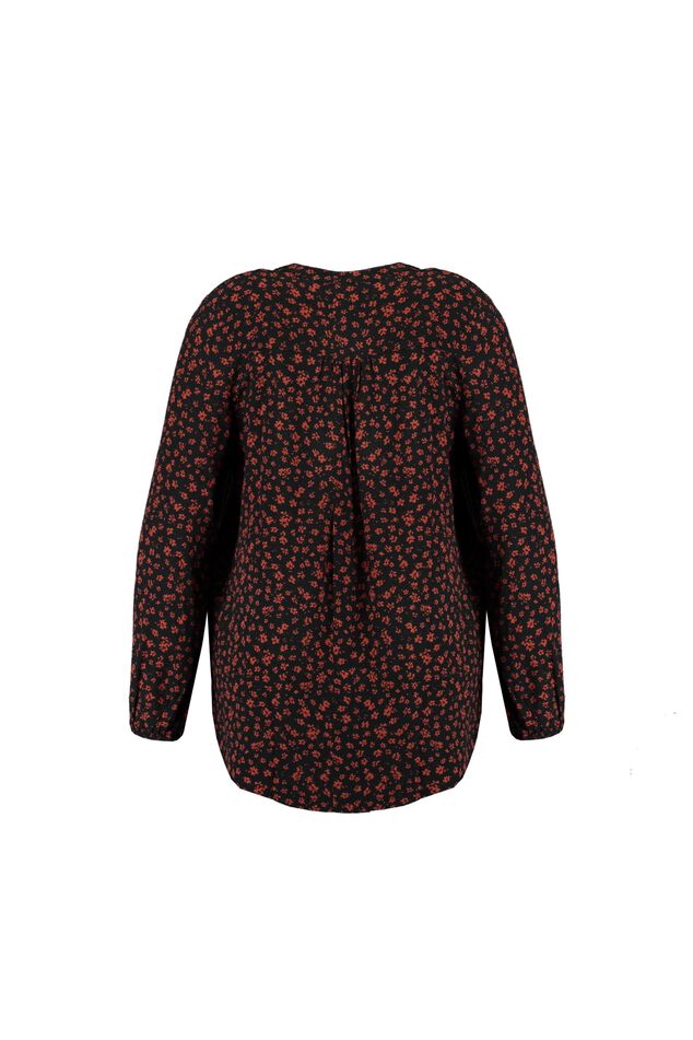 Bluse mit floralem Print image number 2