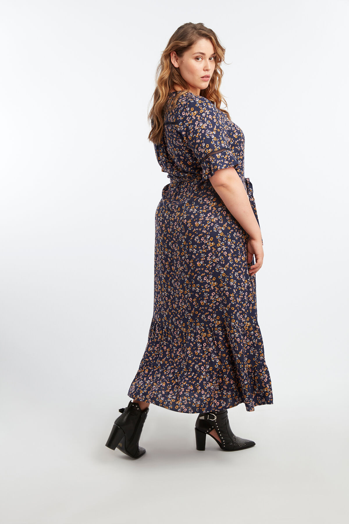 Maxi-Kleid mit floralem Print image number 5