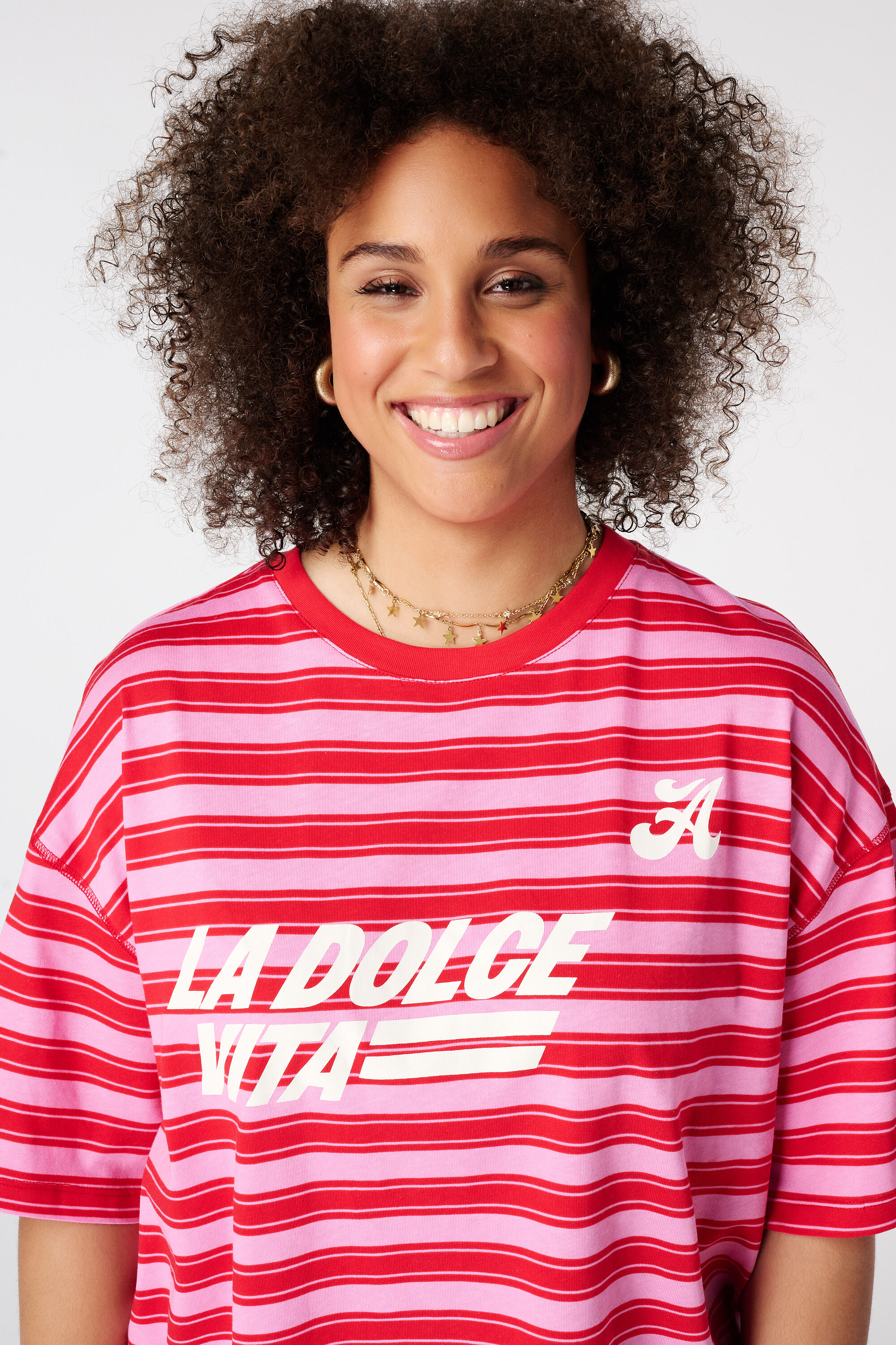 Oversized T Shirt mit Motiv image number 4