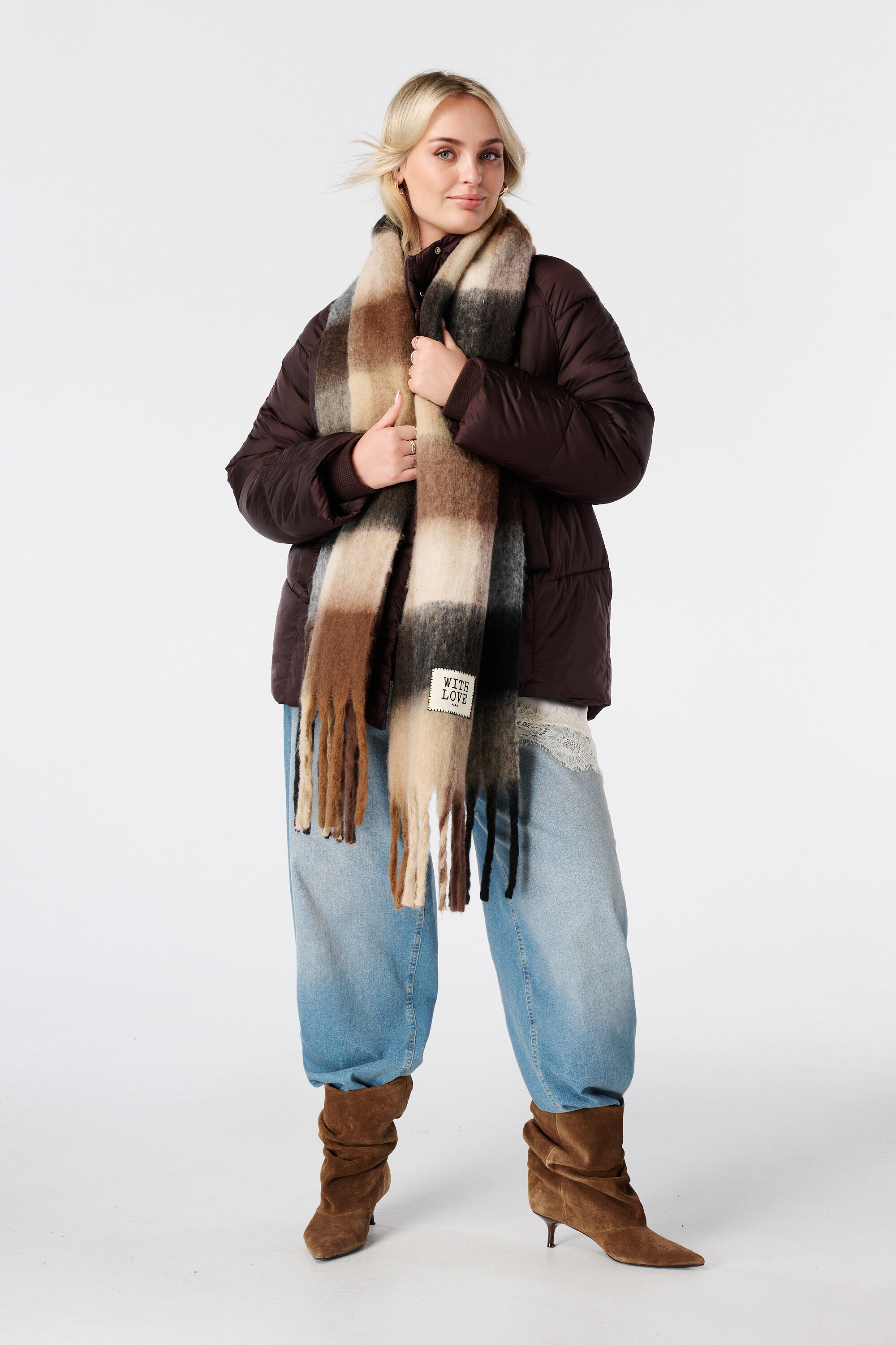 Gesteppte Jacke mit Stehkragen image number 3