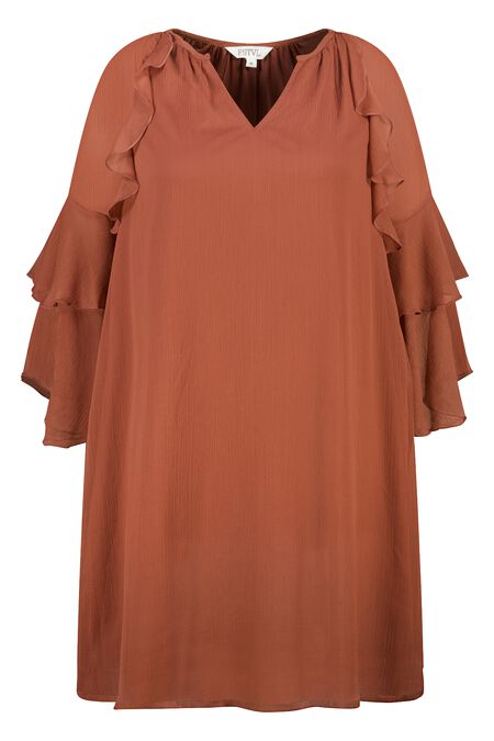Kleid mit Rüschen