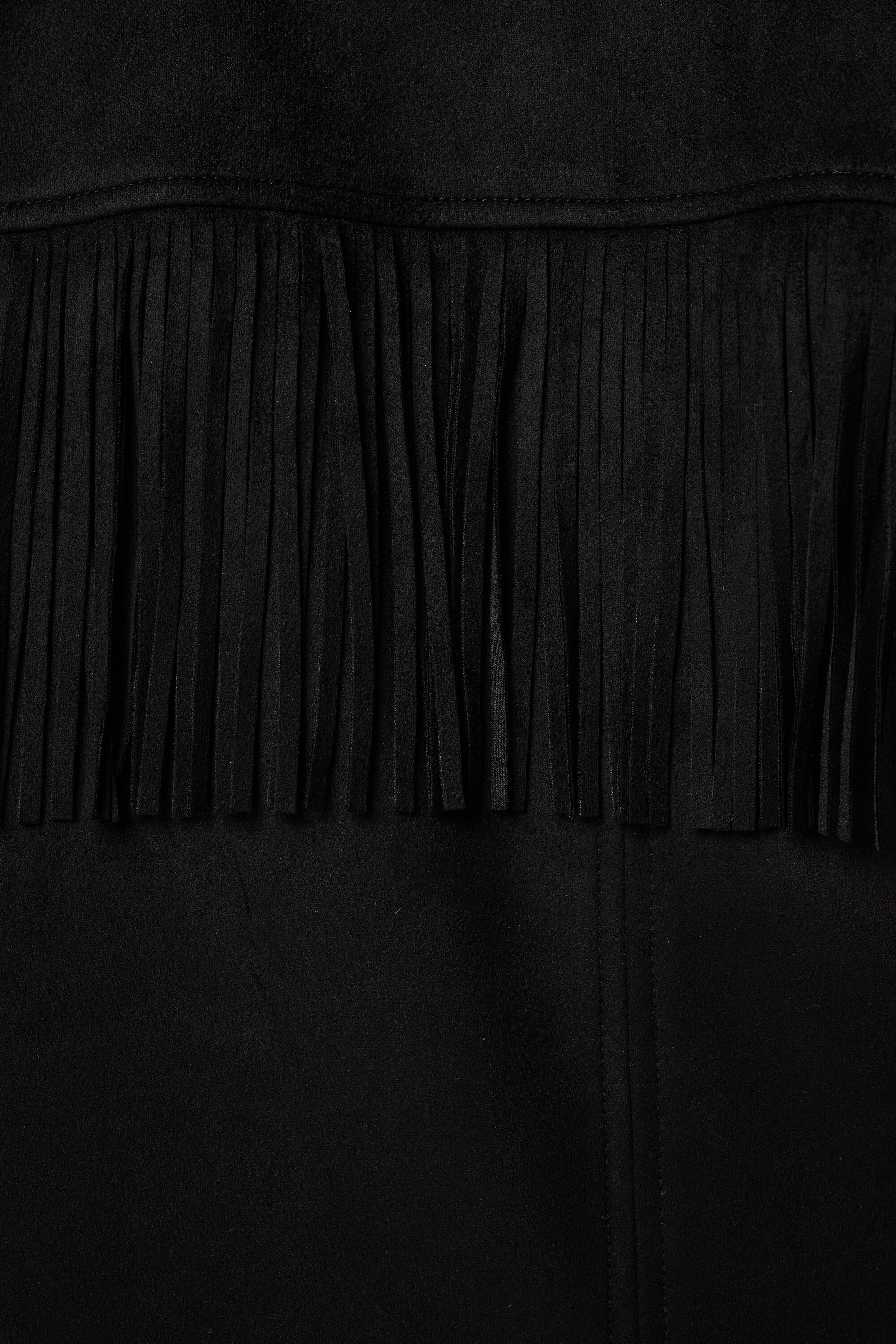 Veloursjacke mit Fransen image number 6