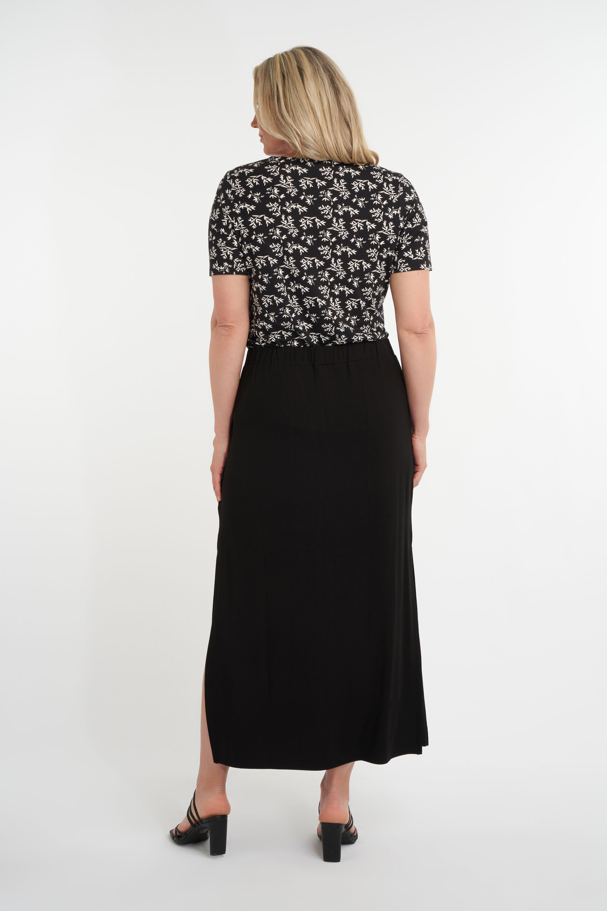 Langer Rock mit Schlitz image number 3